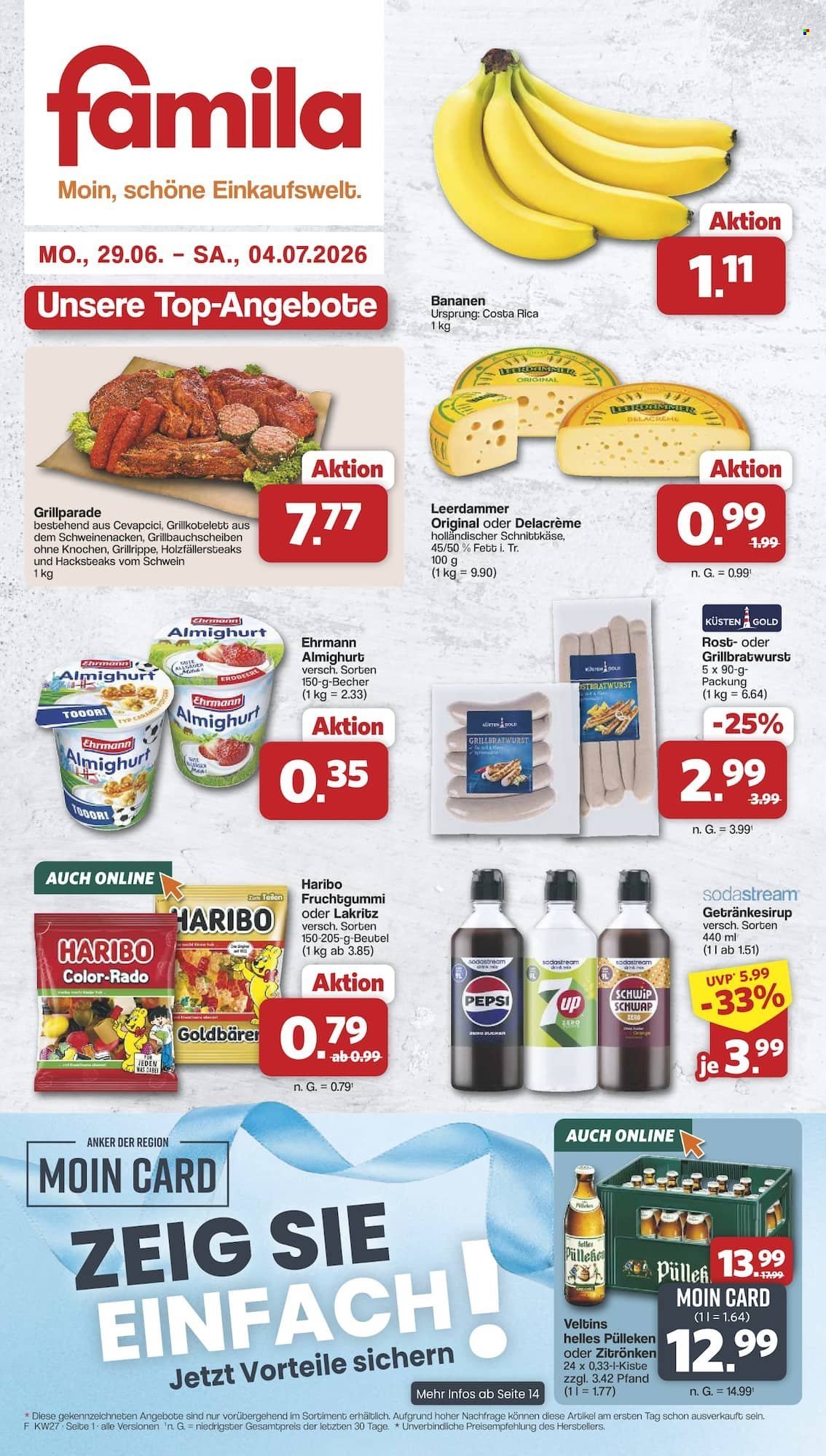 FAMILA Prospekt - Ab Montag 29.06.2026