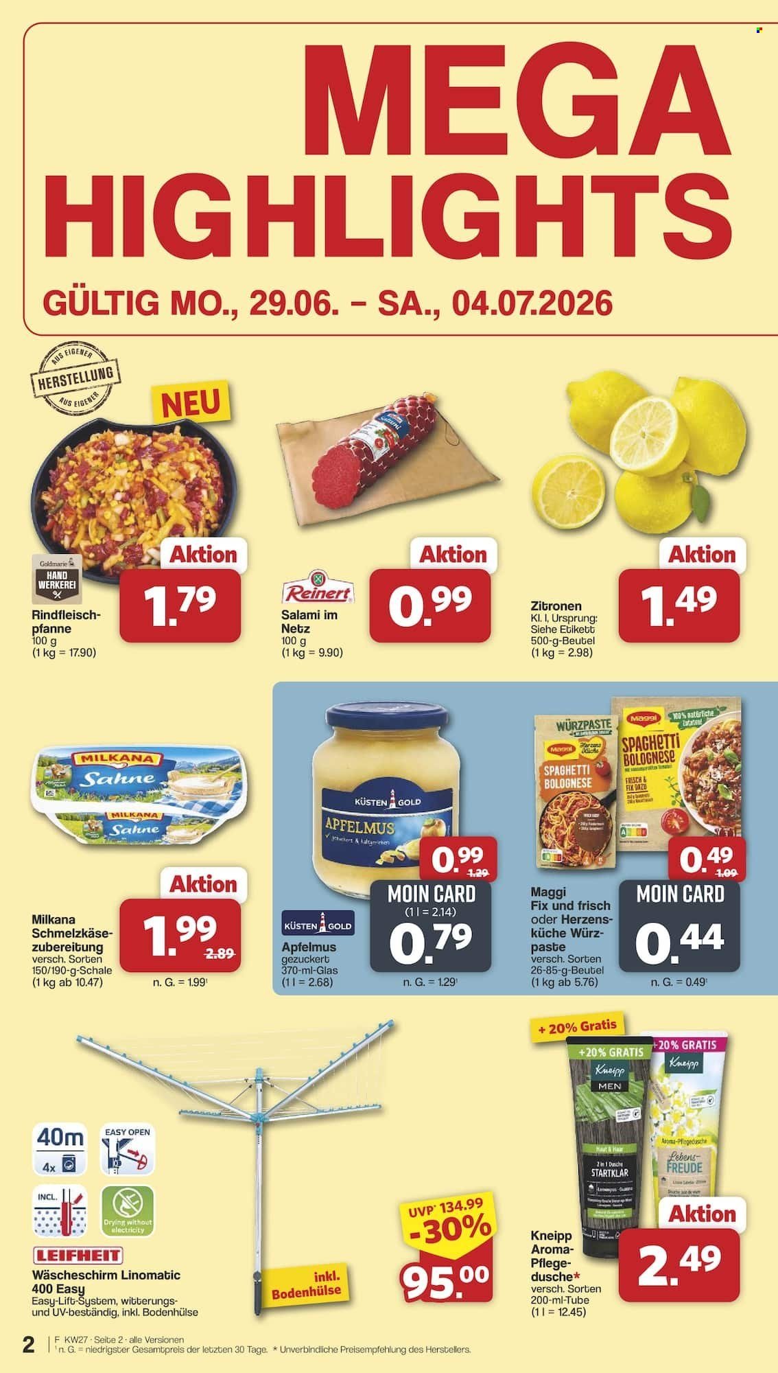 FAMILA Prospekt - Ab Montag 29.06.2026