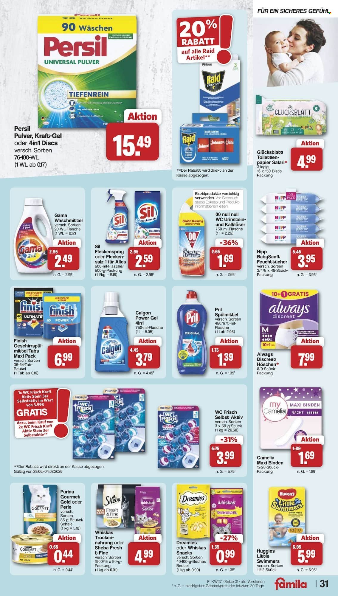 FAMILA Prospekt - Ab Montag 29.06.2026