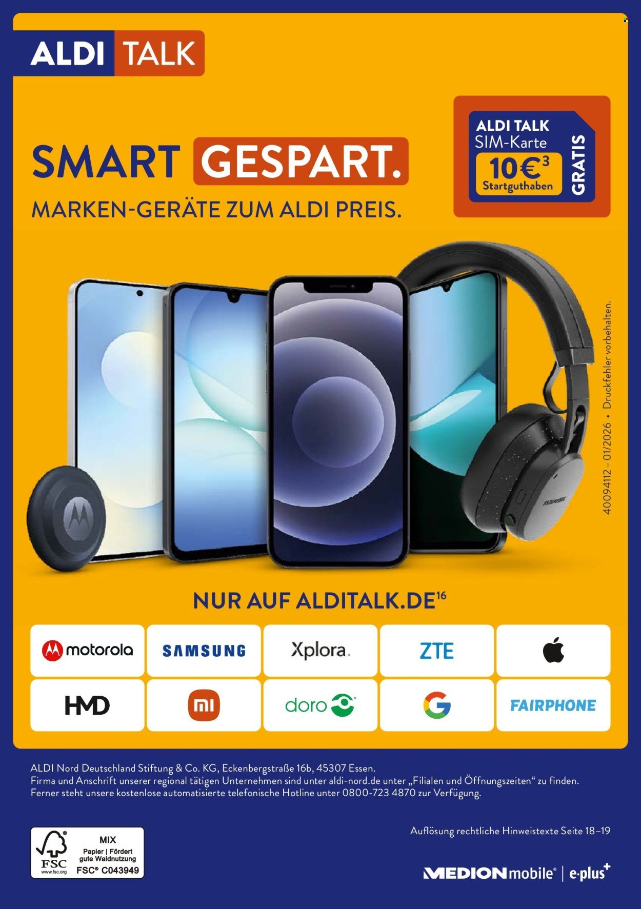 ALDI NORD Angebote - Talk
