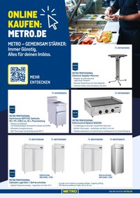 METRO Prospekt - Online: Non-Food Imbiss Sortiment
