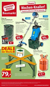 SONDERPREIS-BAUMARKT Prospekt - Ab Samstag 22.08.2026
