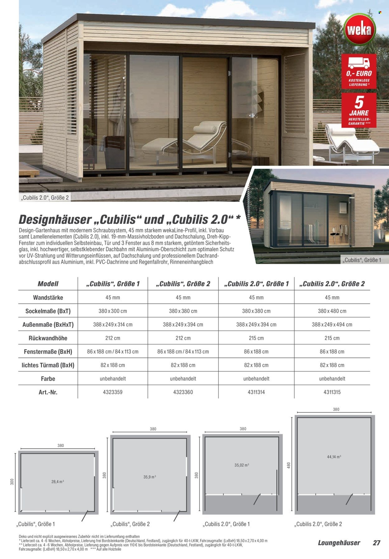 TOOM BAUMARKT Prospekt - Gartenhäuser & Carports (2026-02-21 - 2026-06-30)