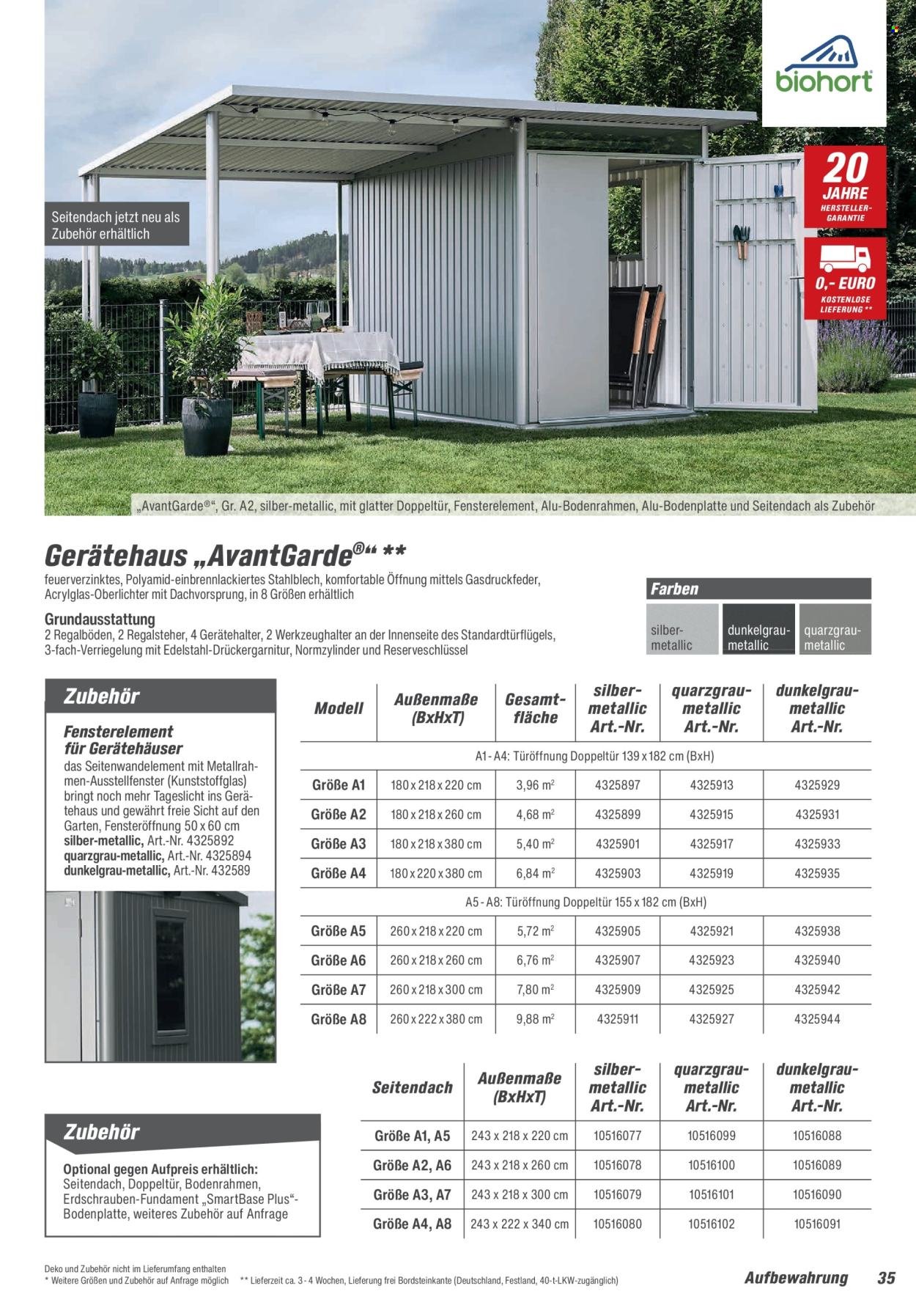 TOOM BAUMARKT Prospekt - Gartenhäuser & Carports (2026-02-21 - 2026-06-30)