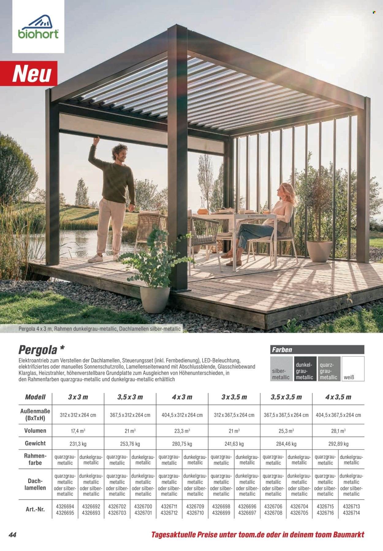 TOOM BAUMARKT Prospekt - Gartenhäuser & Carports (2026-02-21 - 2026-06-30)