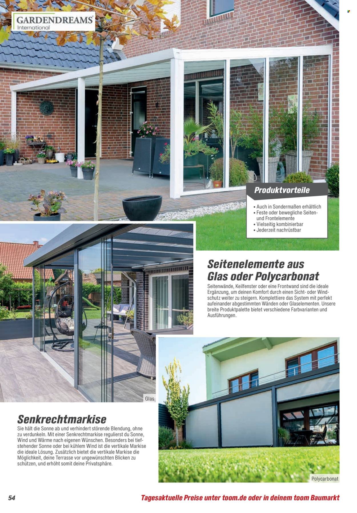 TOOM BAUMARKT Prospekt - Gartenhäuser & Carports