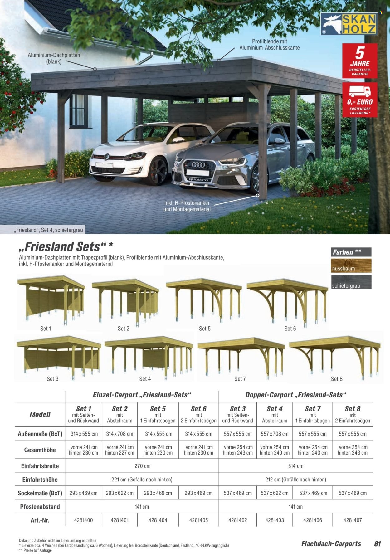 TOOM BAUMARKT Prospekt - Gartenhäuser & Carports