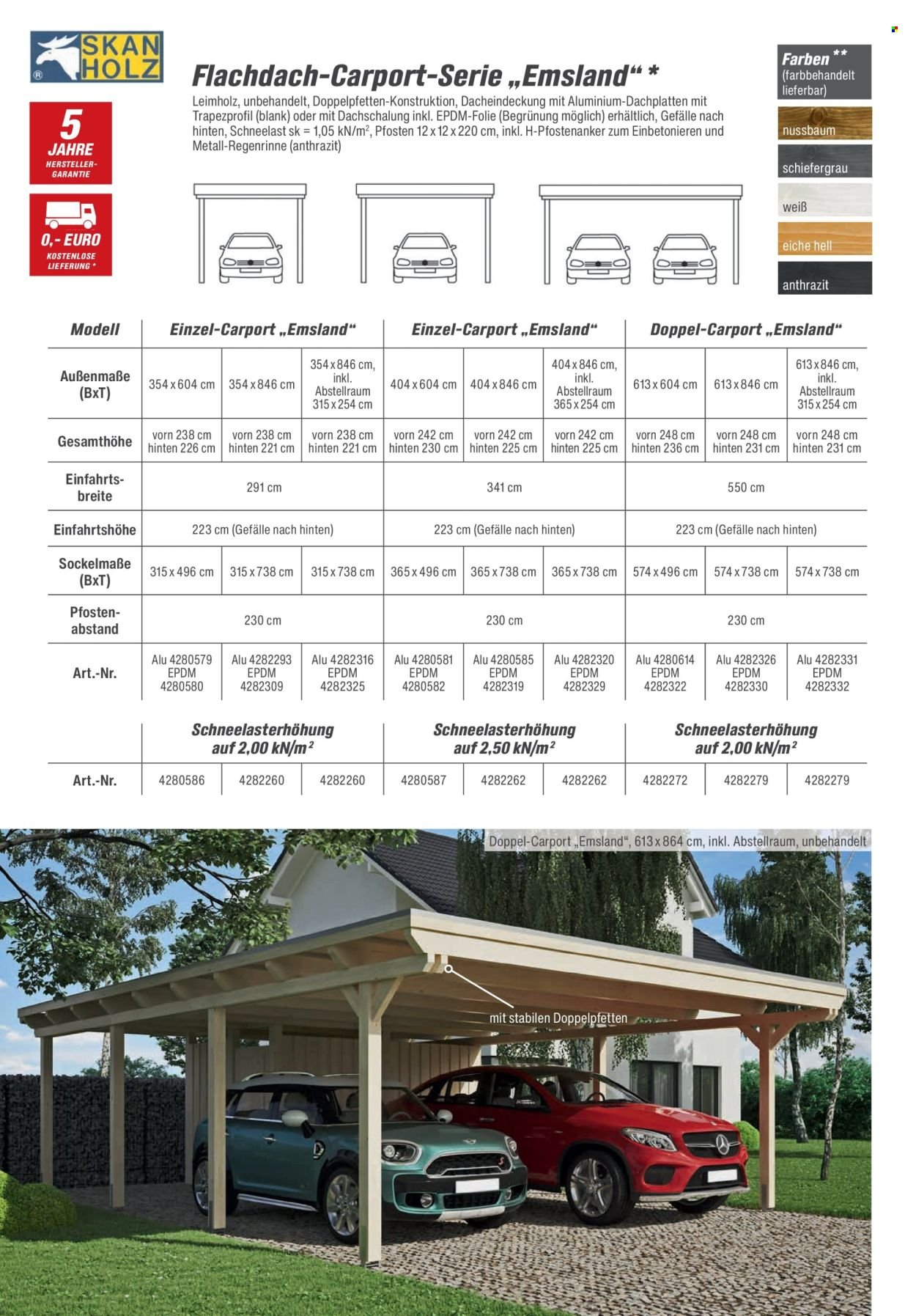 TOOM BAUMARKT Prospekt - Gartenhäuser & Carports