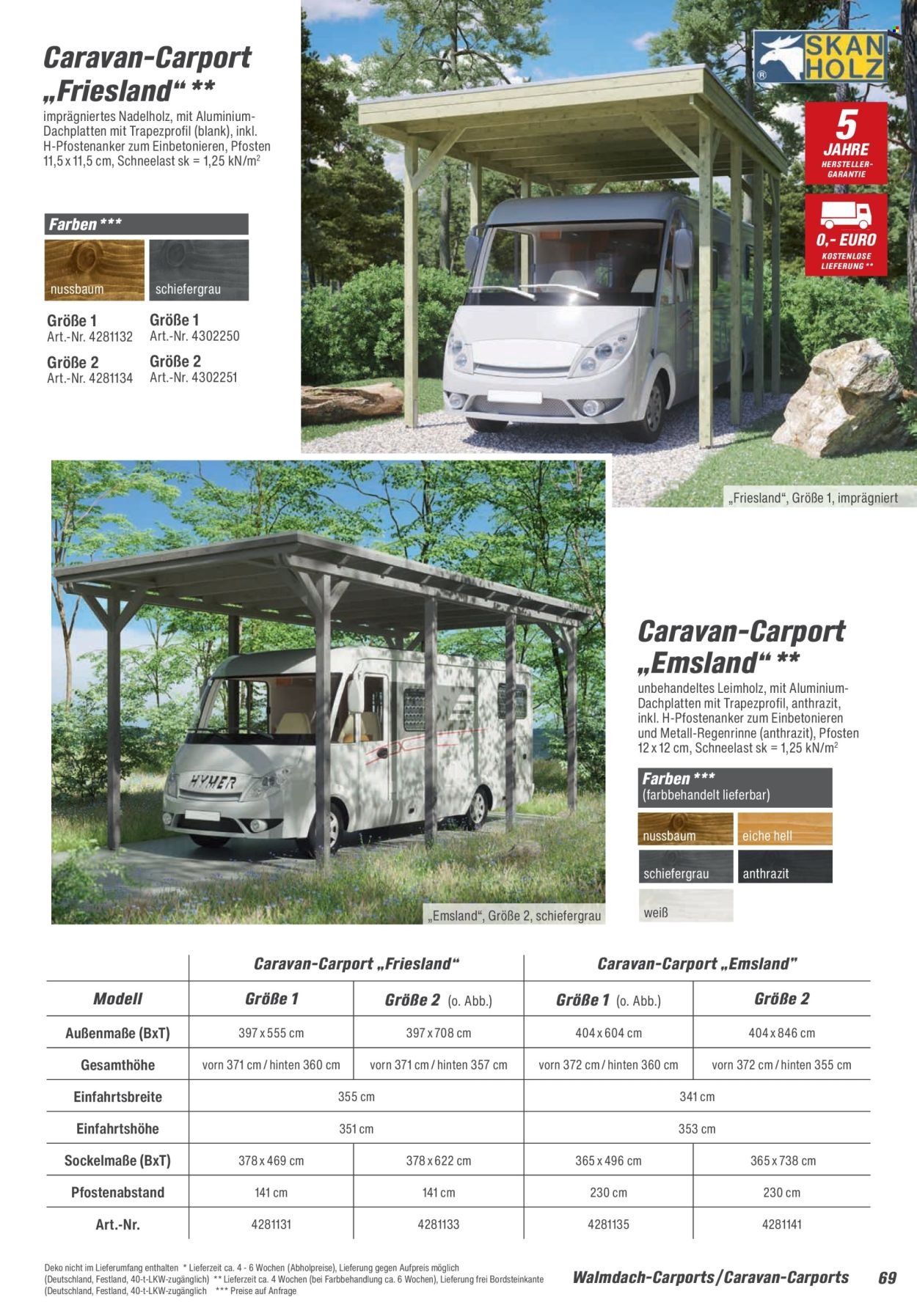 TOOM BAUMARKT Prospekt - Gartenhäuser & Carports