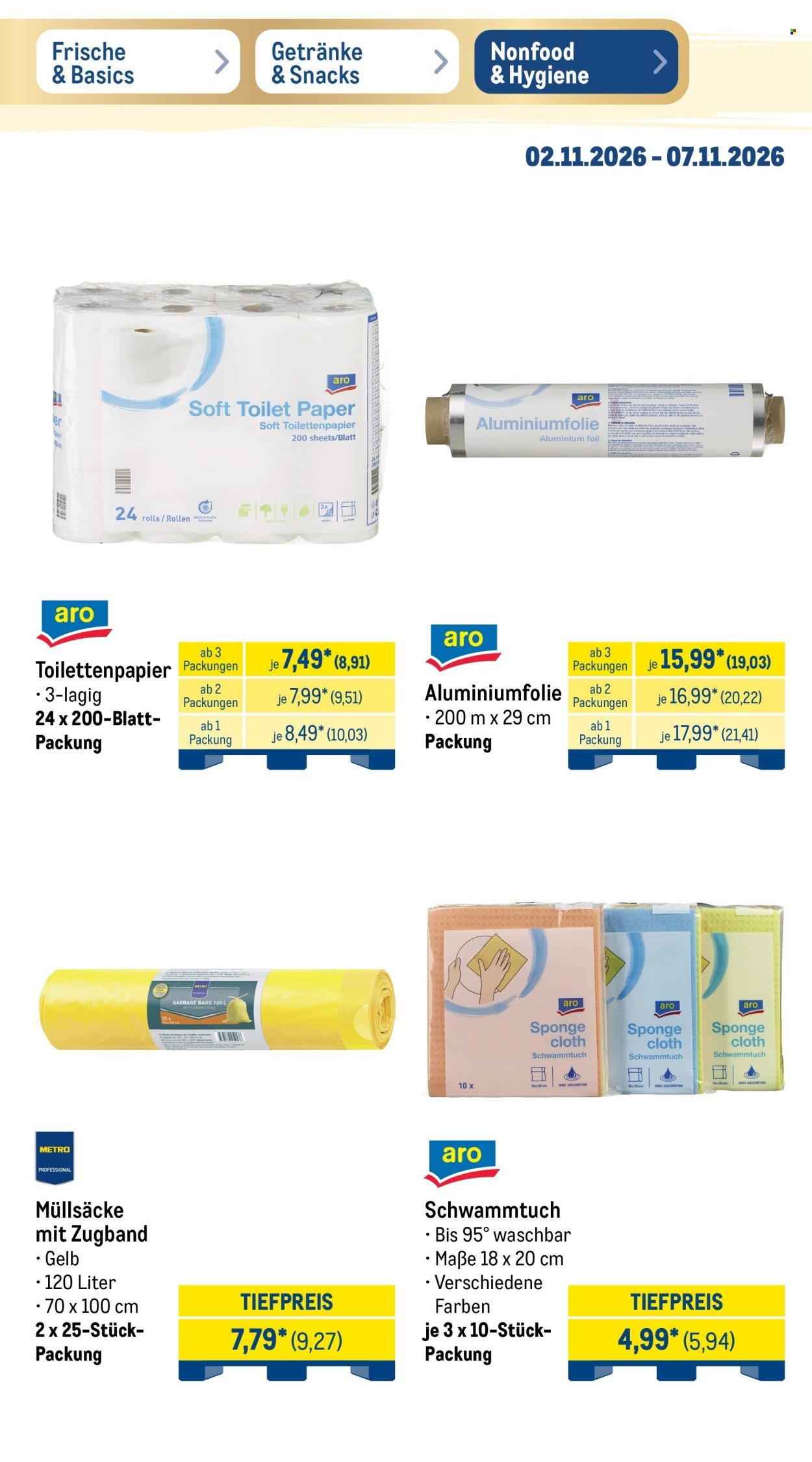 METRO Prospekt - Wochen-Angebote