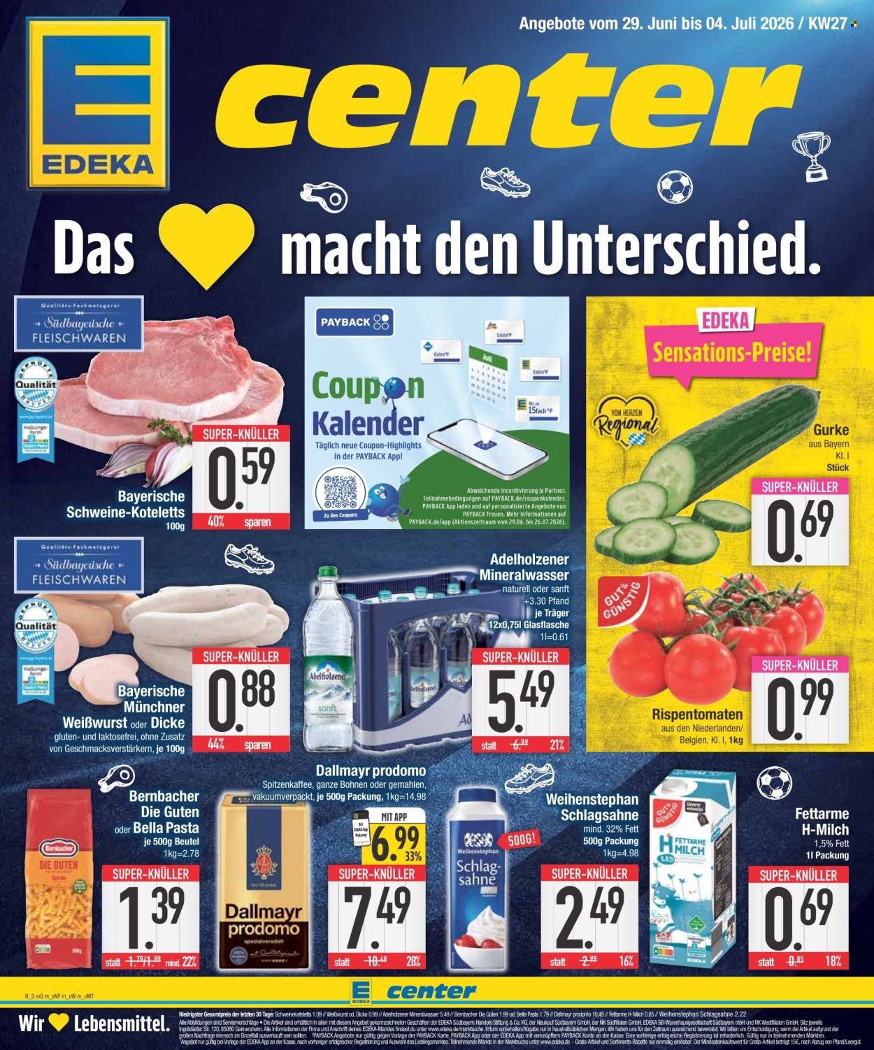 EDEKA Prospekt - Ab Montag 29.06.2026