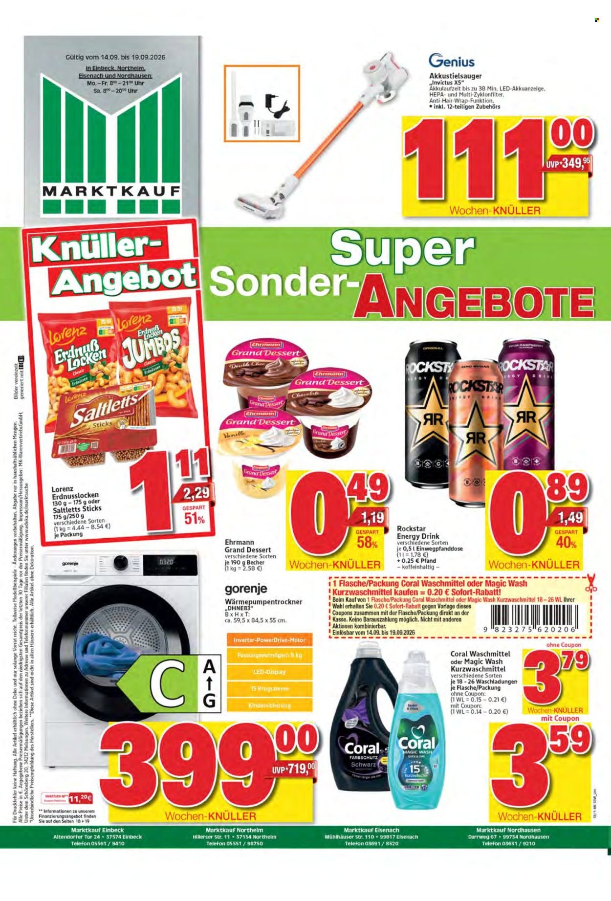MARKTKAUF Prospekt - Ab Montag 14.09.2026