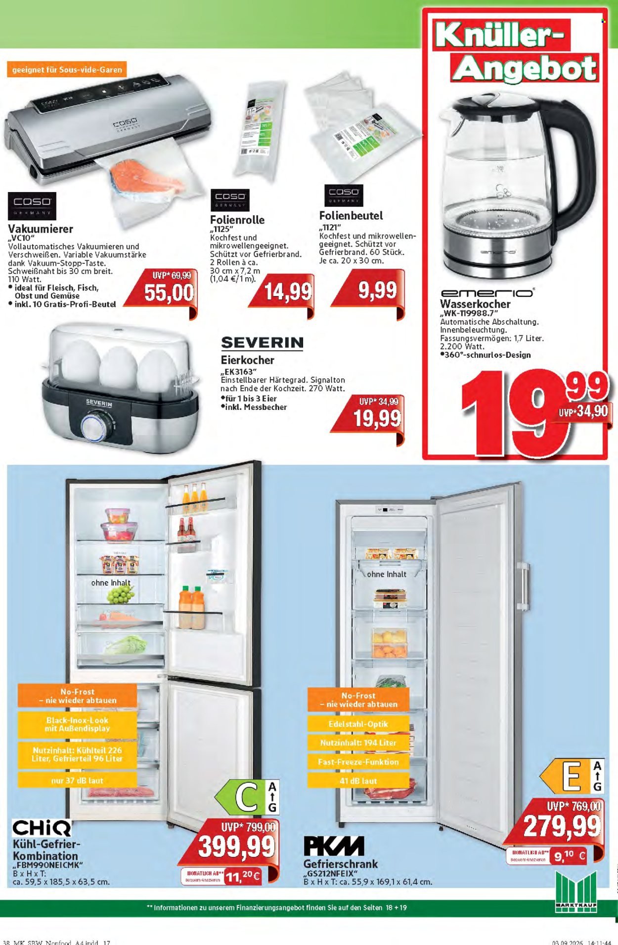 MARKTKAUF Prospekt - Ab Montag 14.09.2026