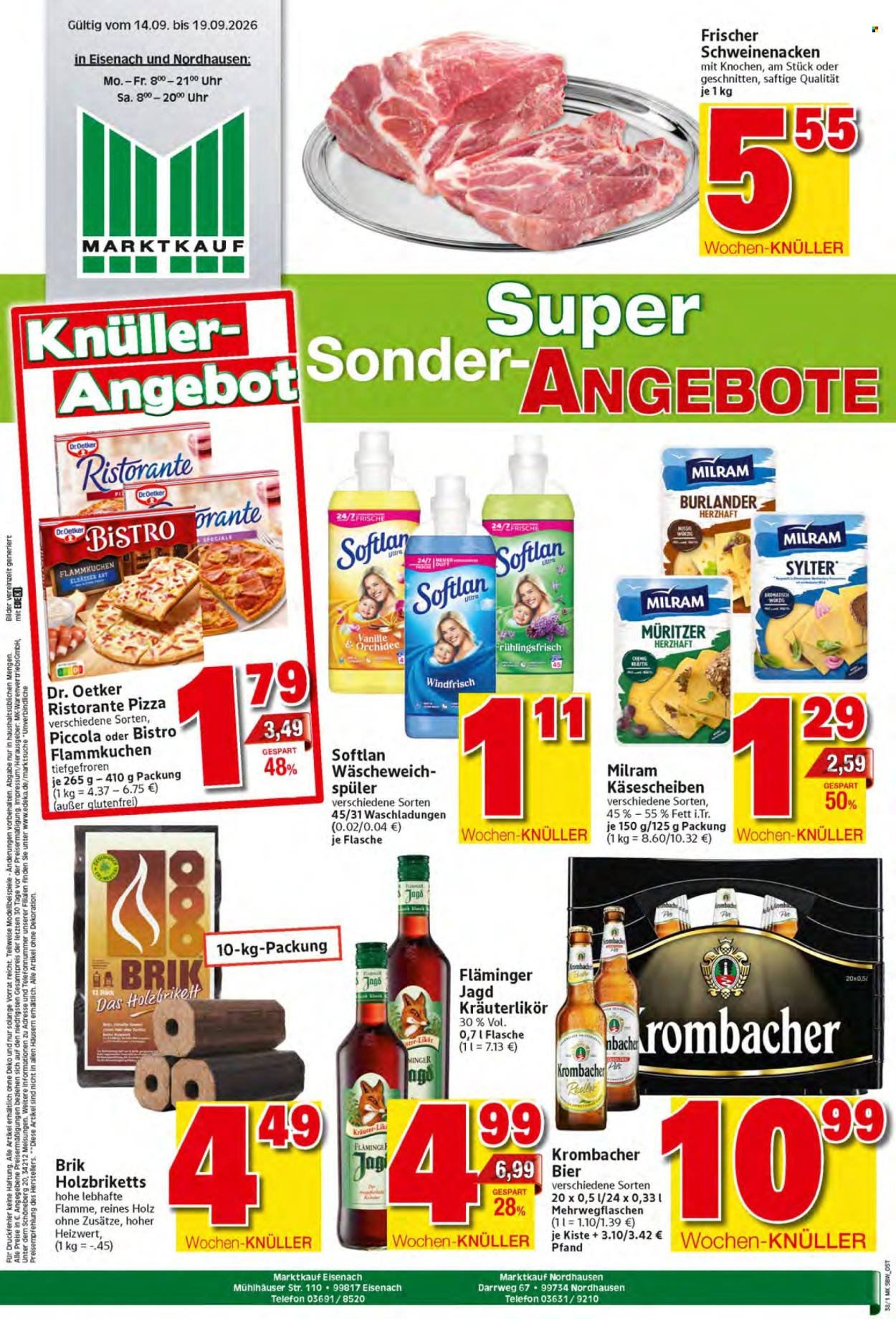 MARKTKAUF Prospekt - Ab Montag 14.09.2026
