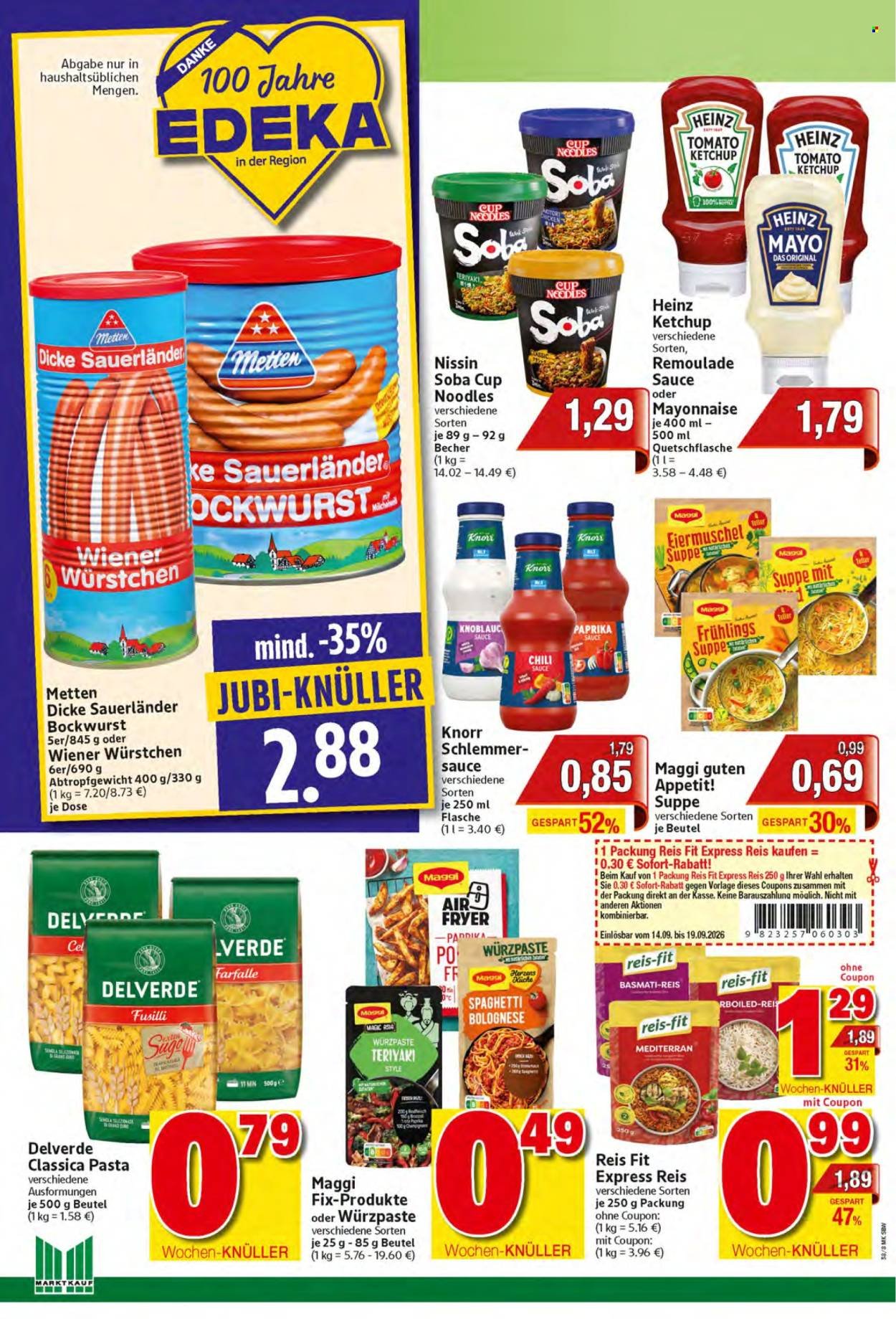 MARKTKAUF Prospekt - Ab Montag 14.09.2026