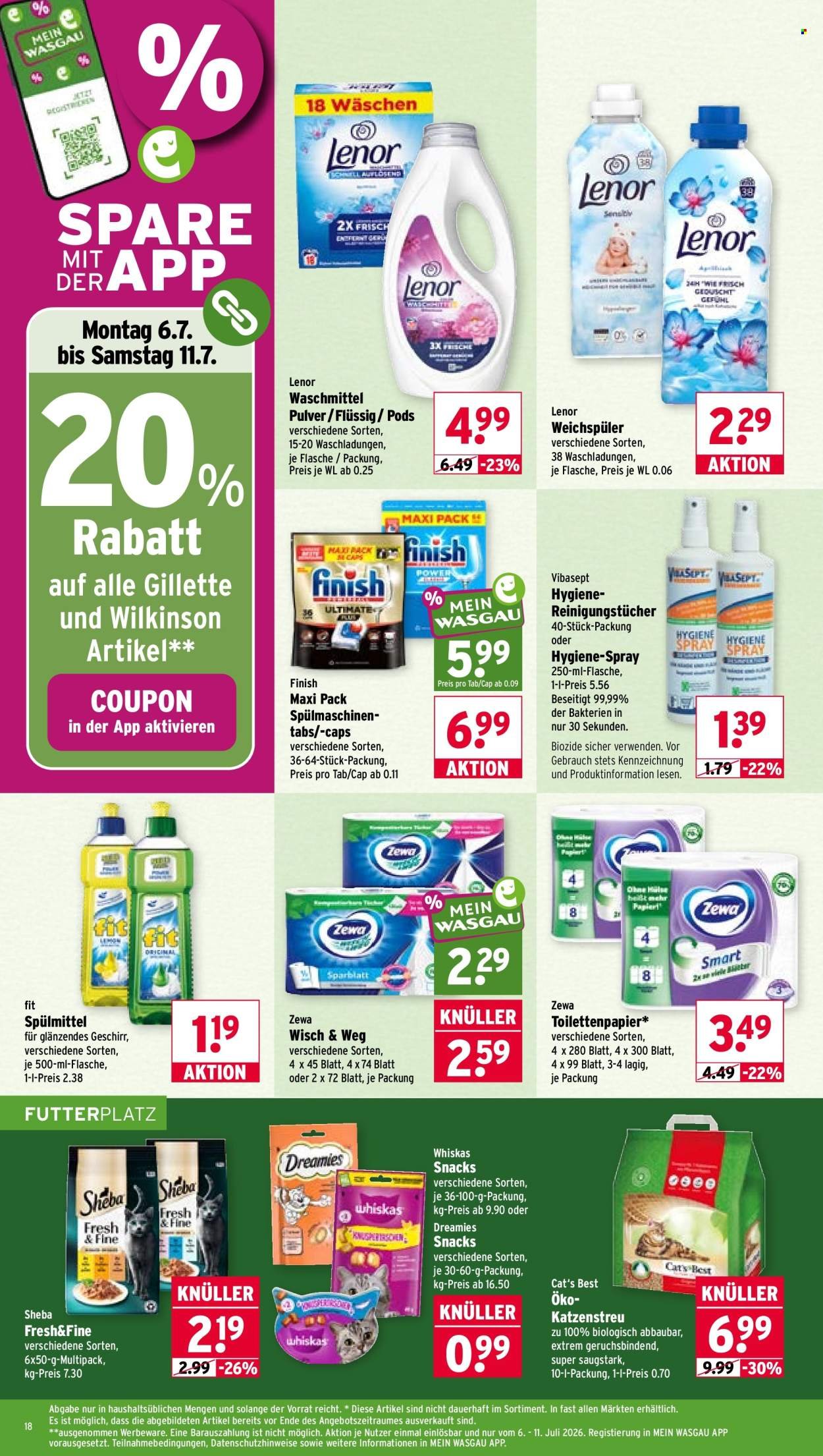 WASGAU Prospekt - Ab Montag 6.07.2026