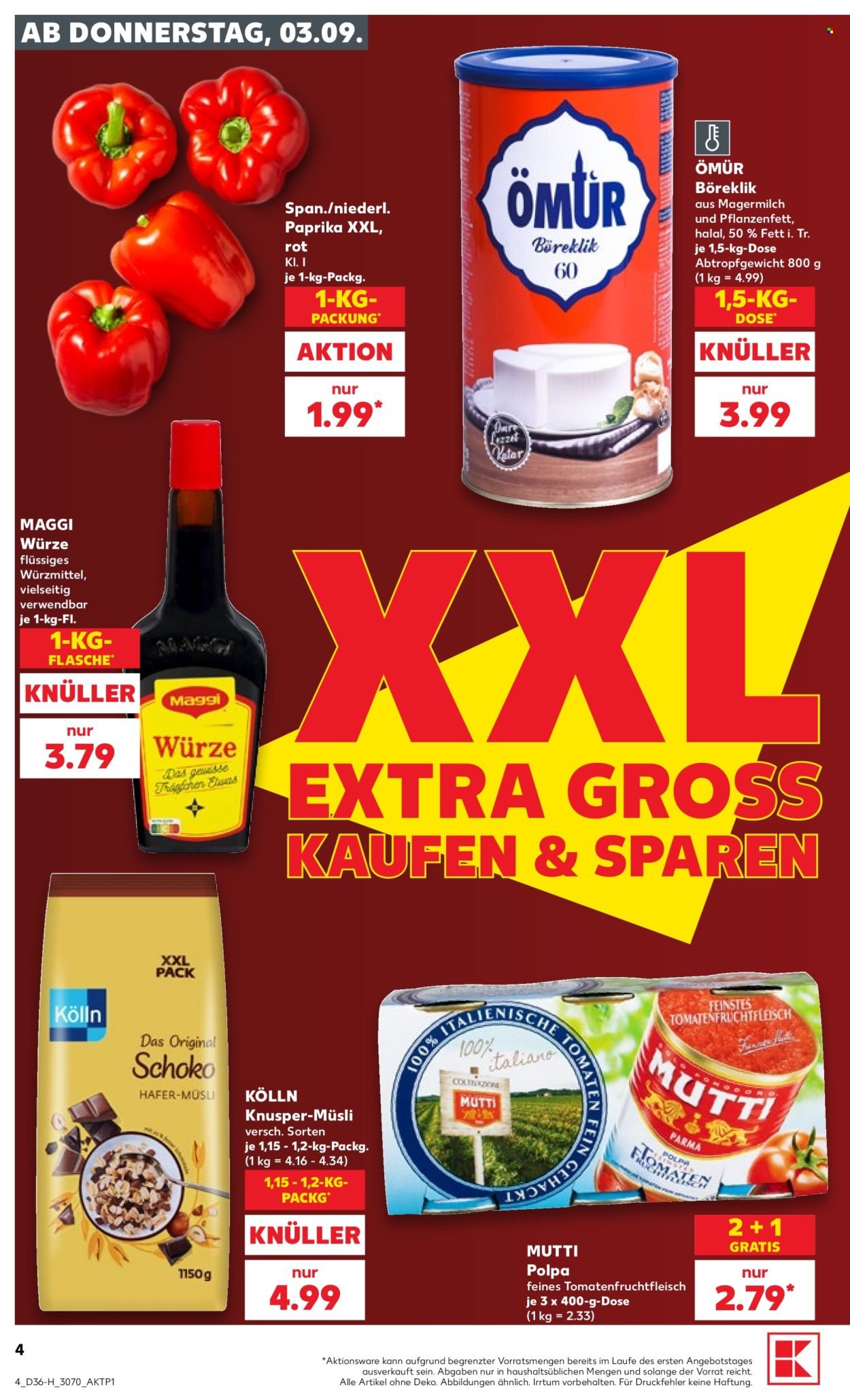 KAUFLAND Prospekt - Ab Donnerstag 3.09.2026