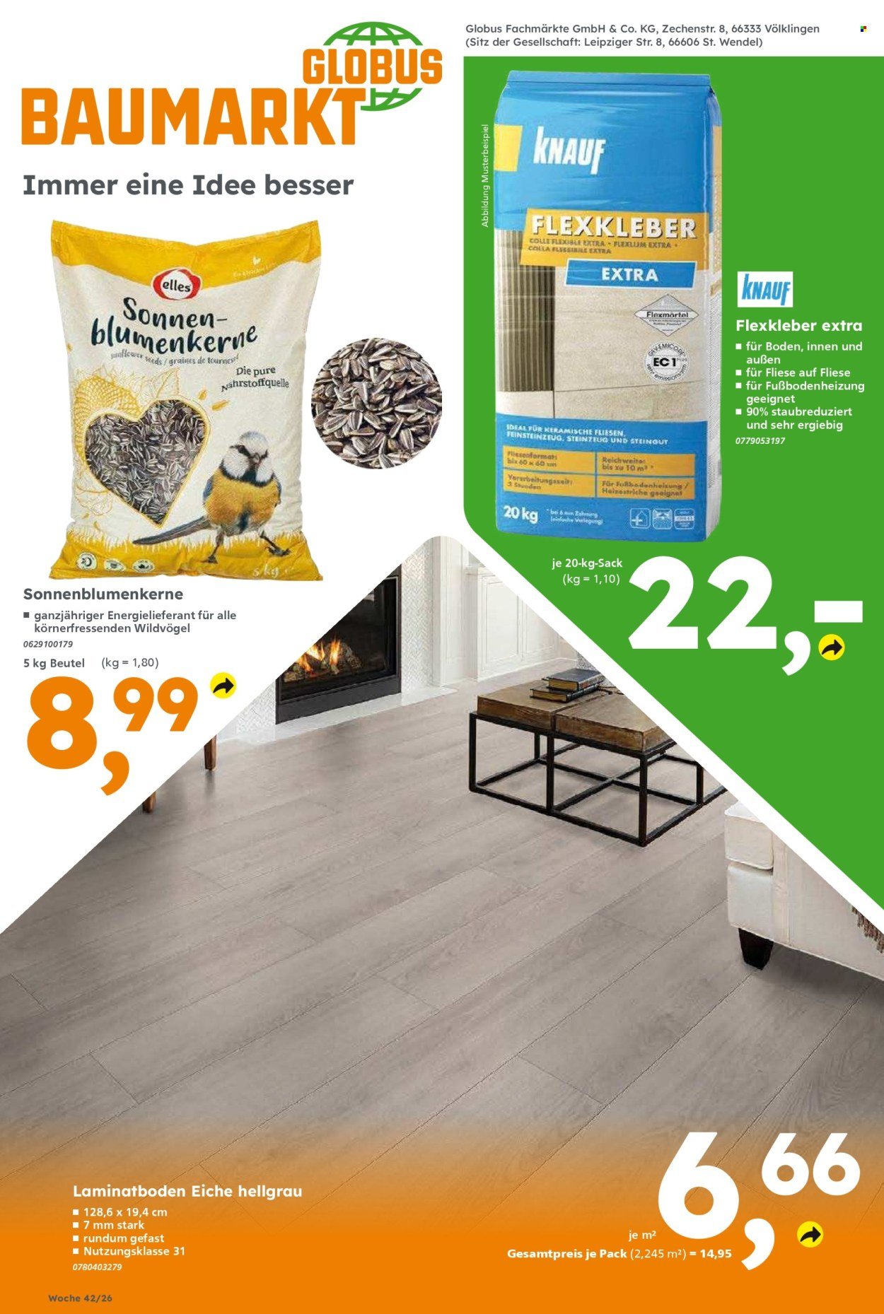 GLOBUS BAUMARKT Prospekt - Ab Montag 12.10.2026