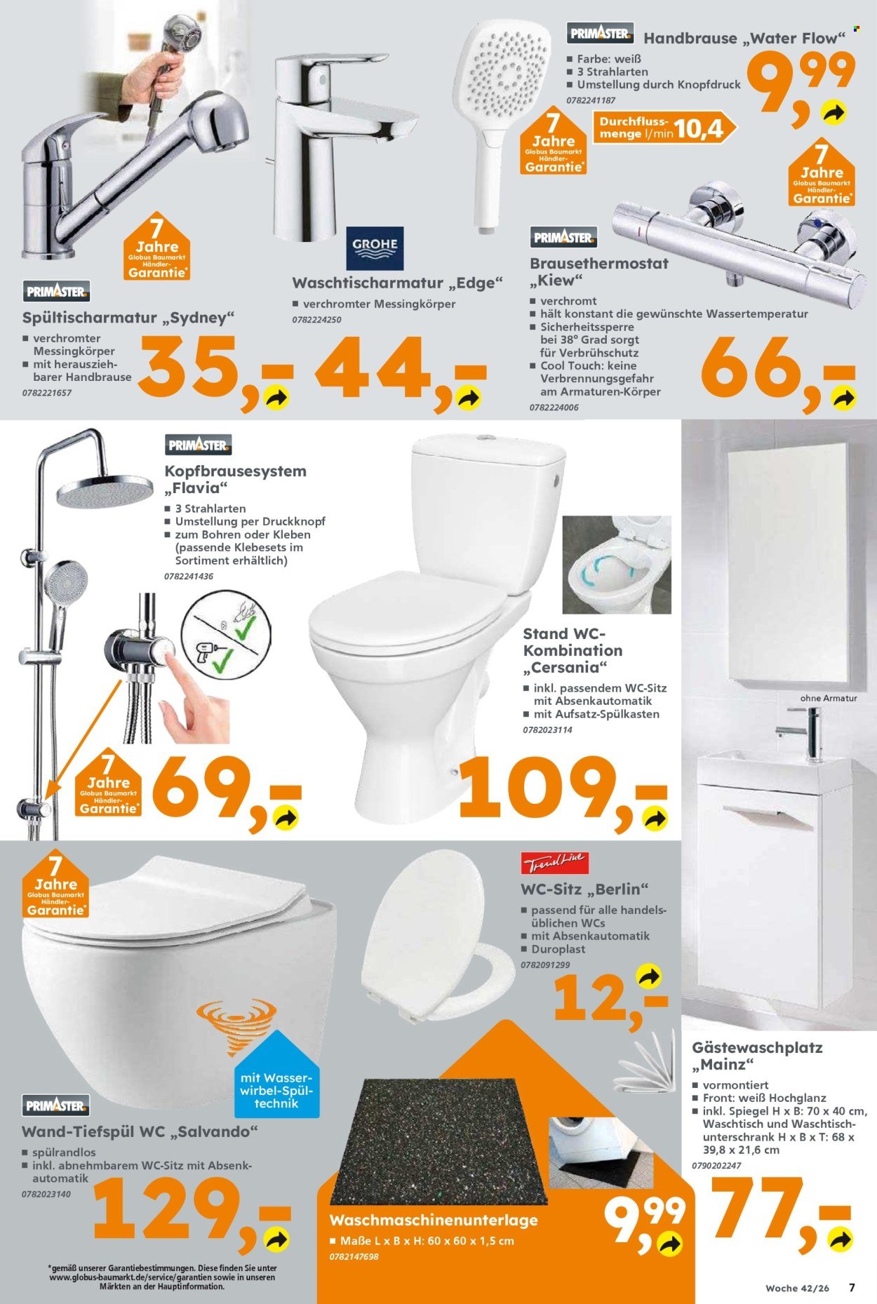 GLOBUS BAUMARKT Prospekt - Ab Montag 12.10.2026