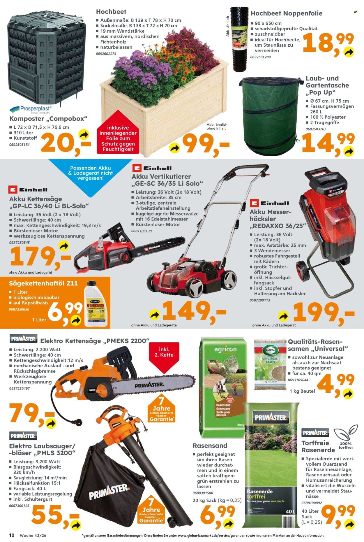 GLOBUS BAUMARKT Prospekt - Ab Montag 12.10.2026