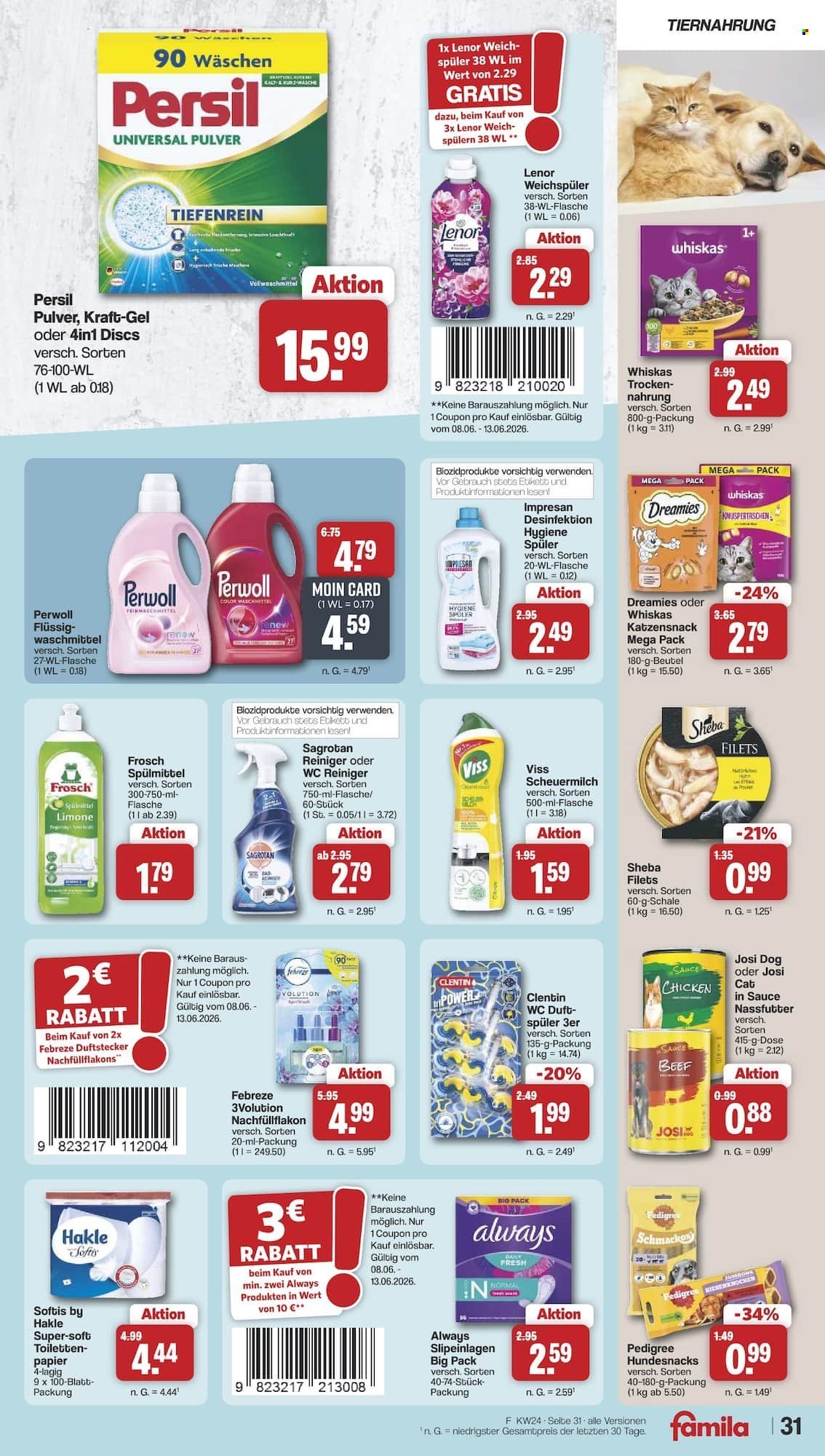 FAMILA Prospekt - Ab Montag 8.06.2026