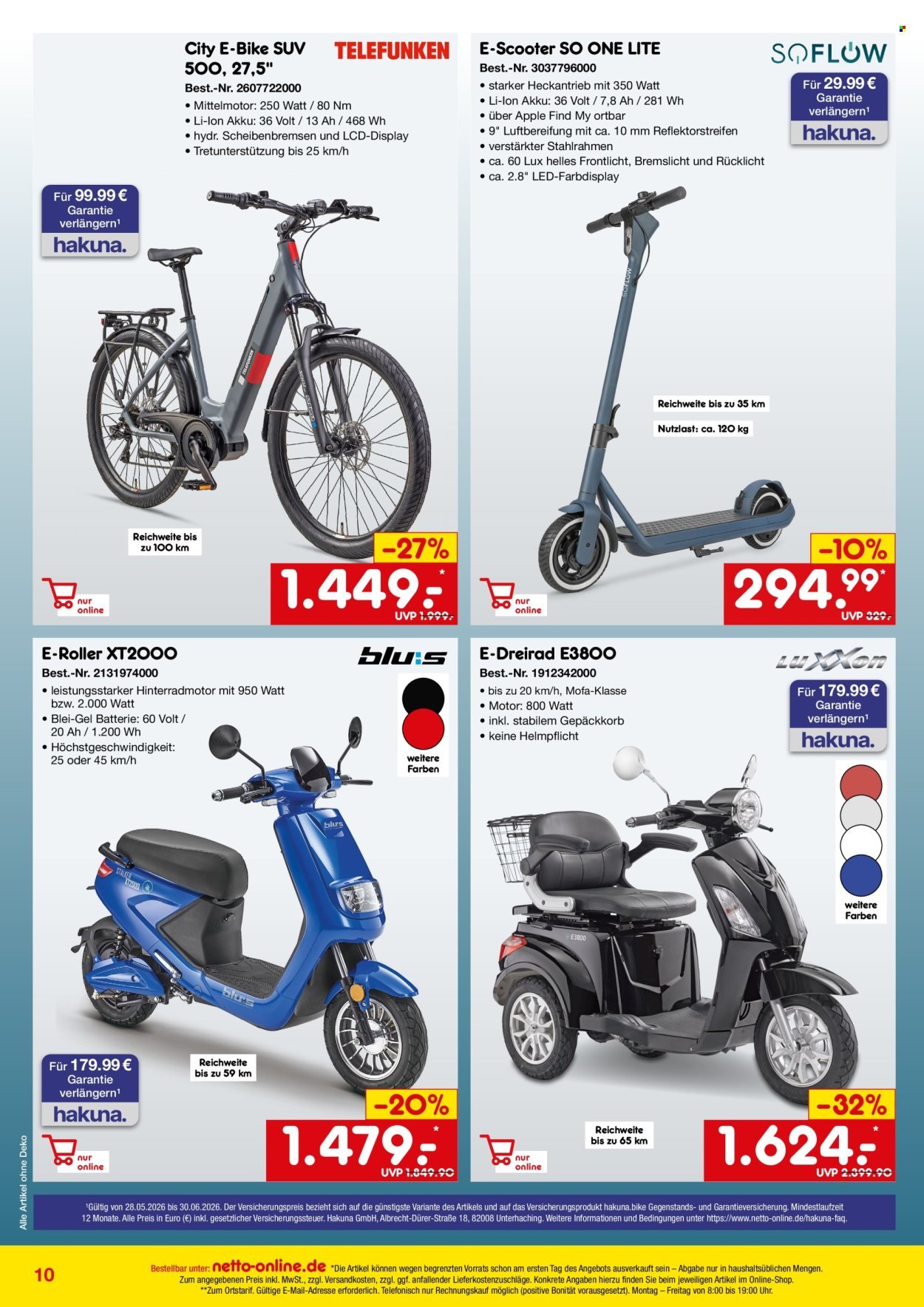 NETTO MARKEN-DISCOUNT Prospekt - Online-Angebote Juni