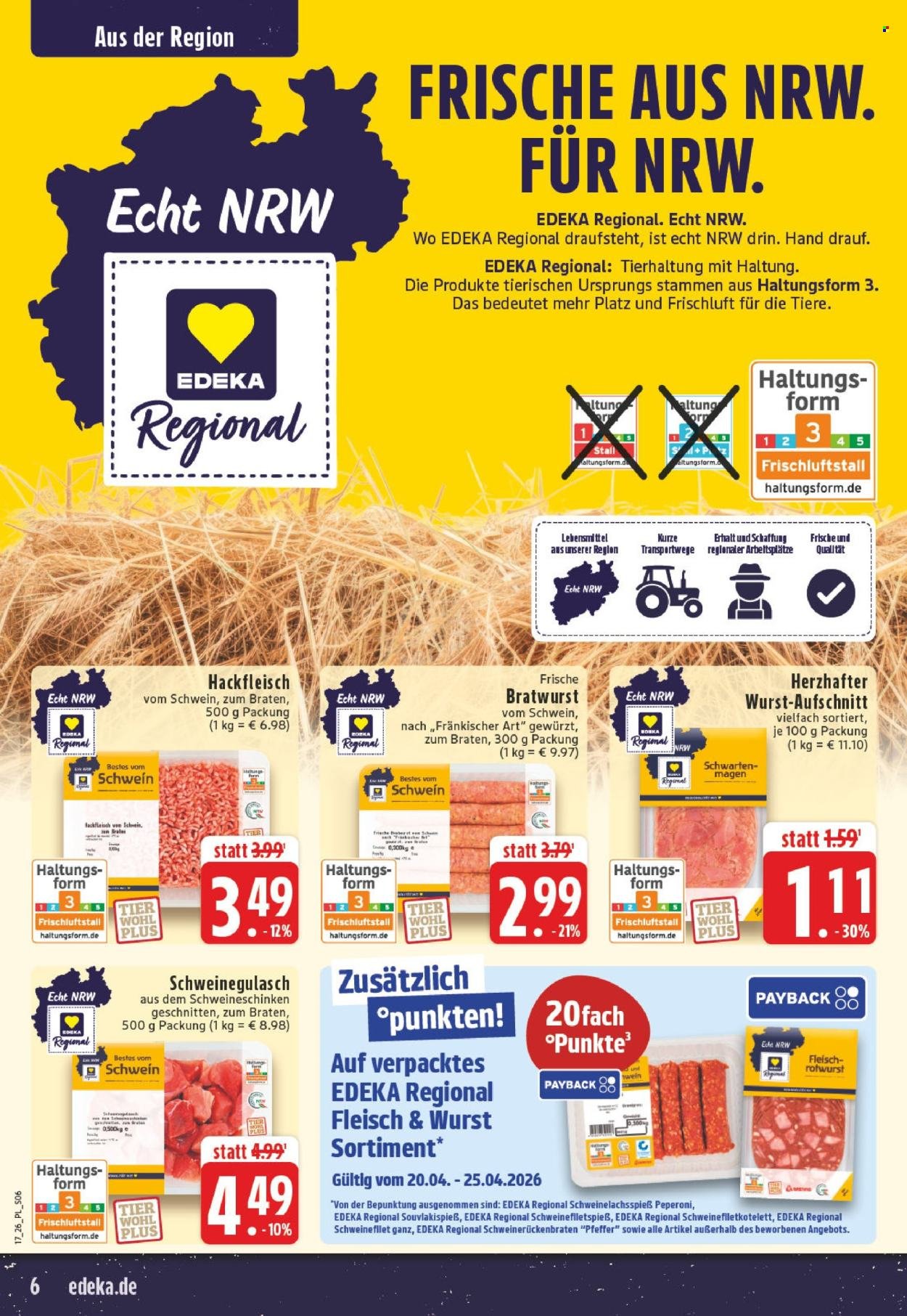 EDEKA Prospekt - Ab Montag 20.04.2026