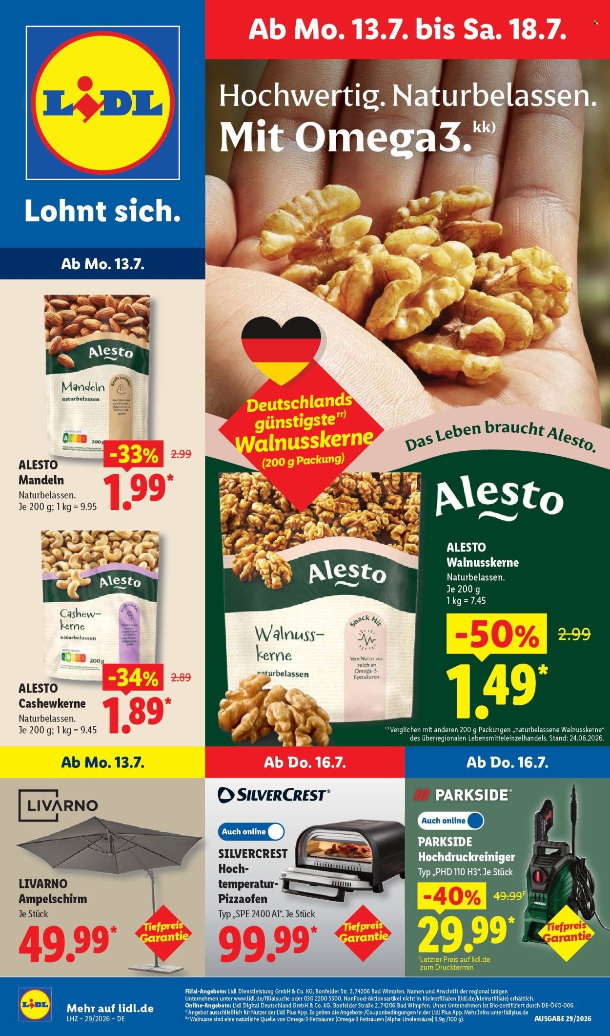 LIDL Prospekt - Ab Montag 13.07.2026