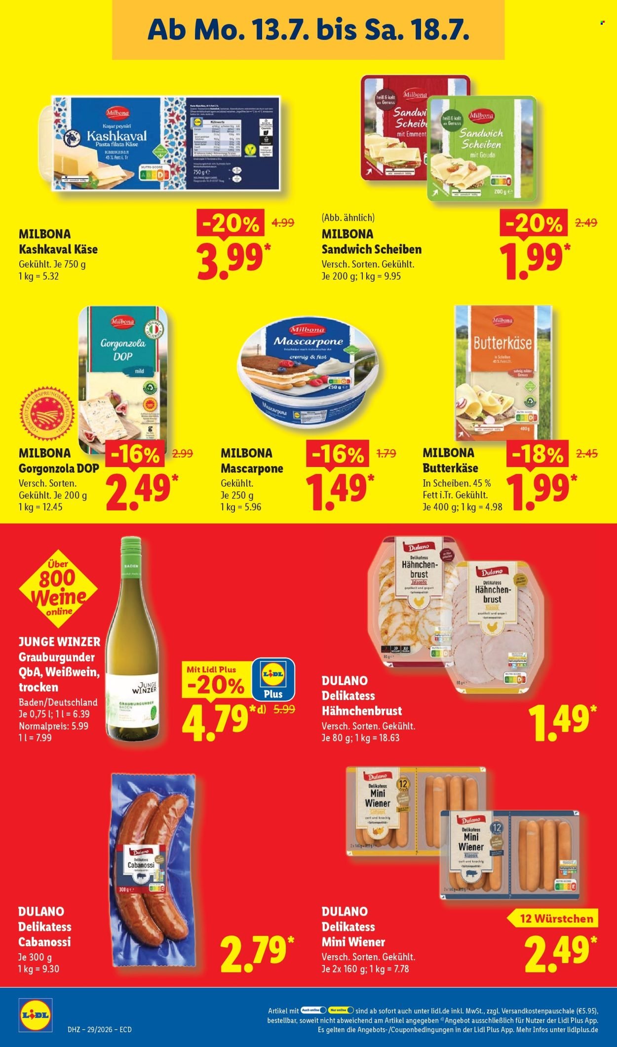 LIDL Prospekt - Ab Montag 13.07.2026
