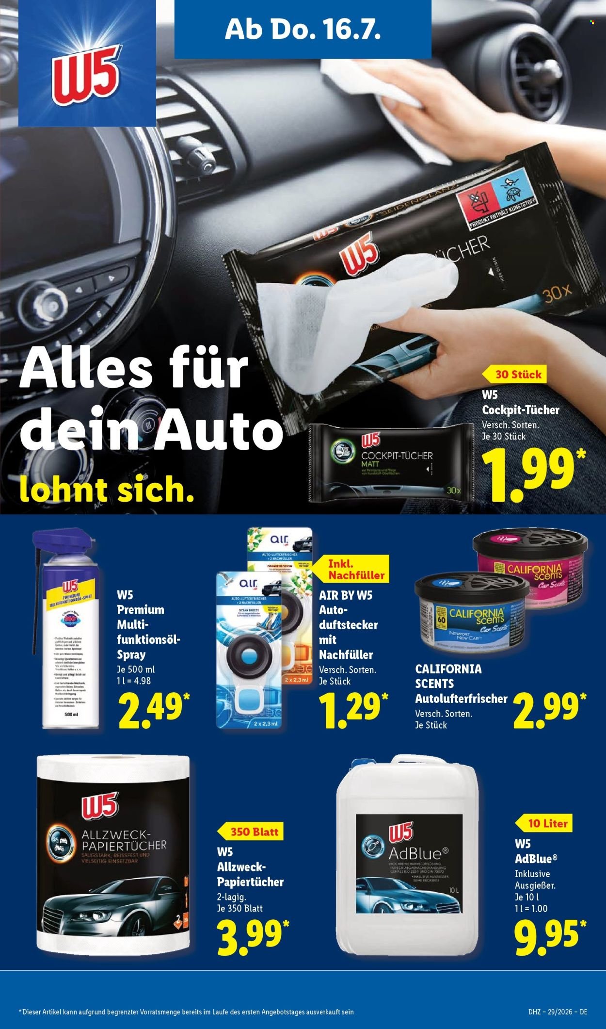 LIDL Prospekt - Ab Montag 13.07.2026
