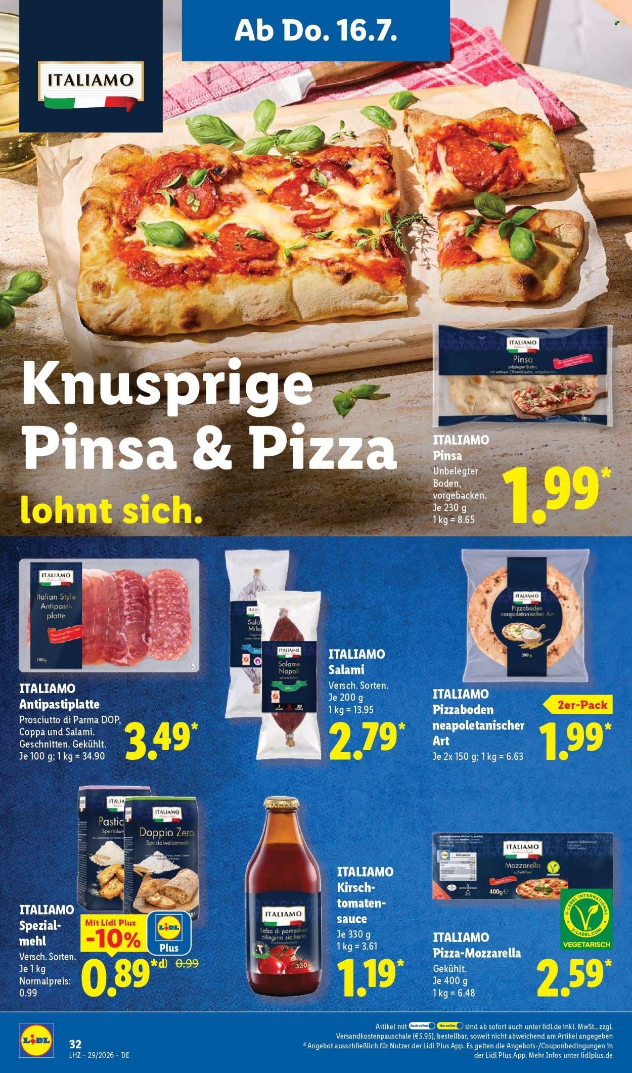 LIDL Prospekt - Ab Montag 13.07.2026