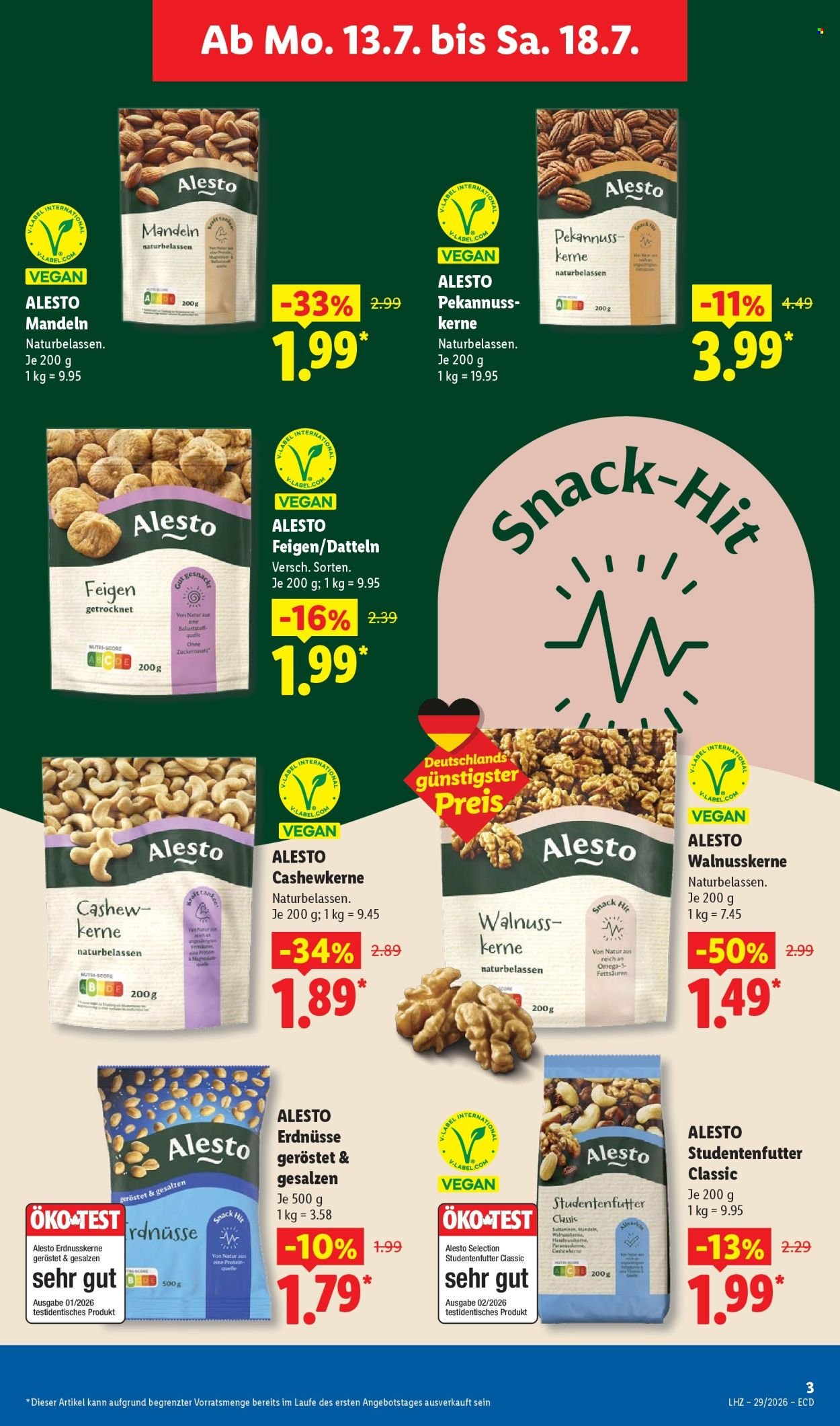 LIDL Prospekt - Ab Montag 13.07.2026
