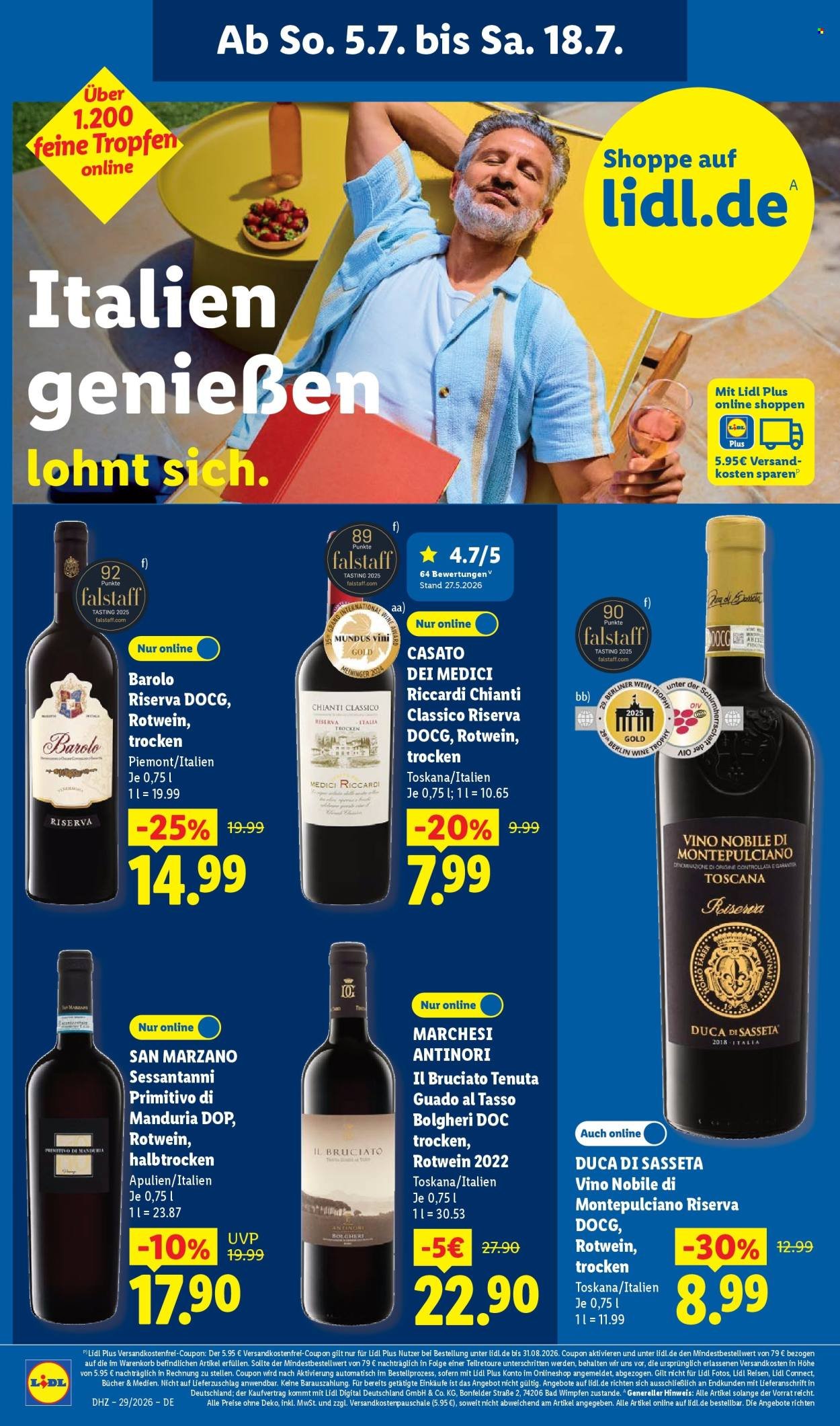 LIDL Prospekt - Ab Montag 13.07.2026