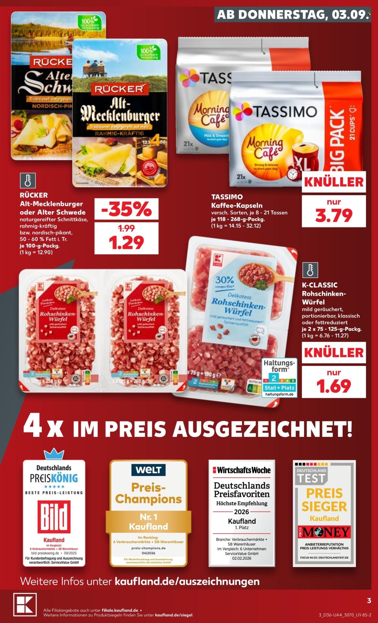 KAUFLAND Prospekt - Ab Donnerstag 3.09.2026