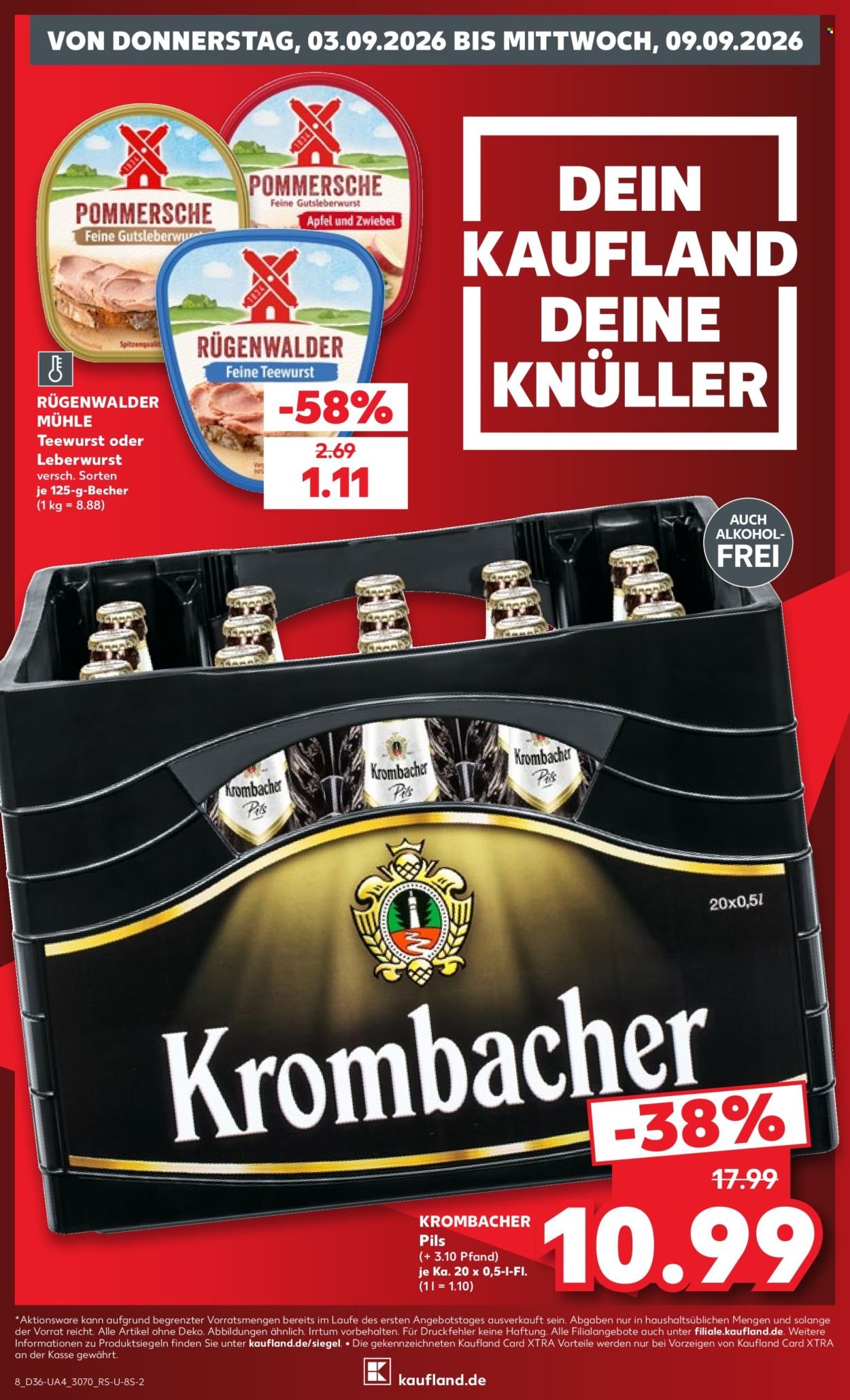 KAUFLAND Prospekt - Ab Donnerstag 3.09.2026