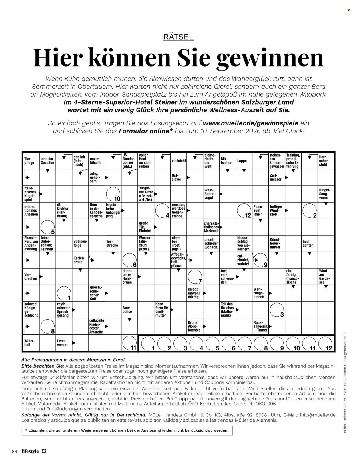 MÜLLER Prospekt - Lifestyle