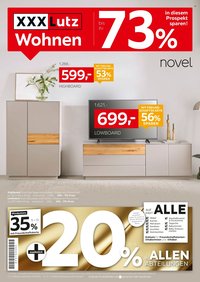 XXXLUTZ Prospekt - Bis zu 73% auf Wohnen