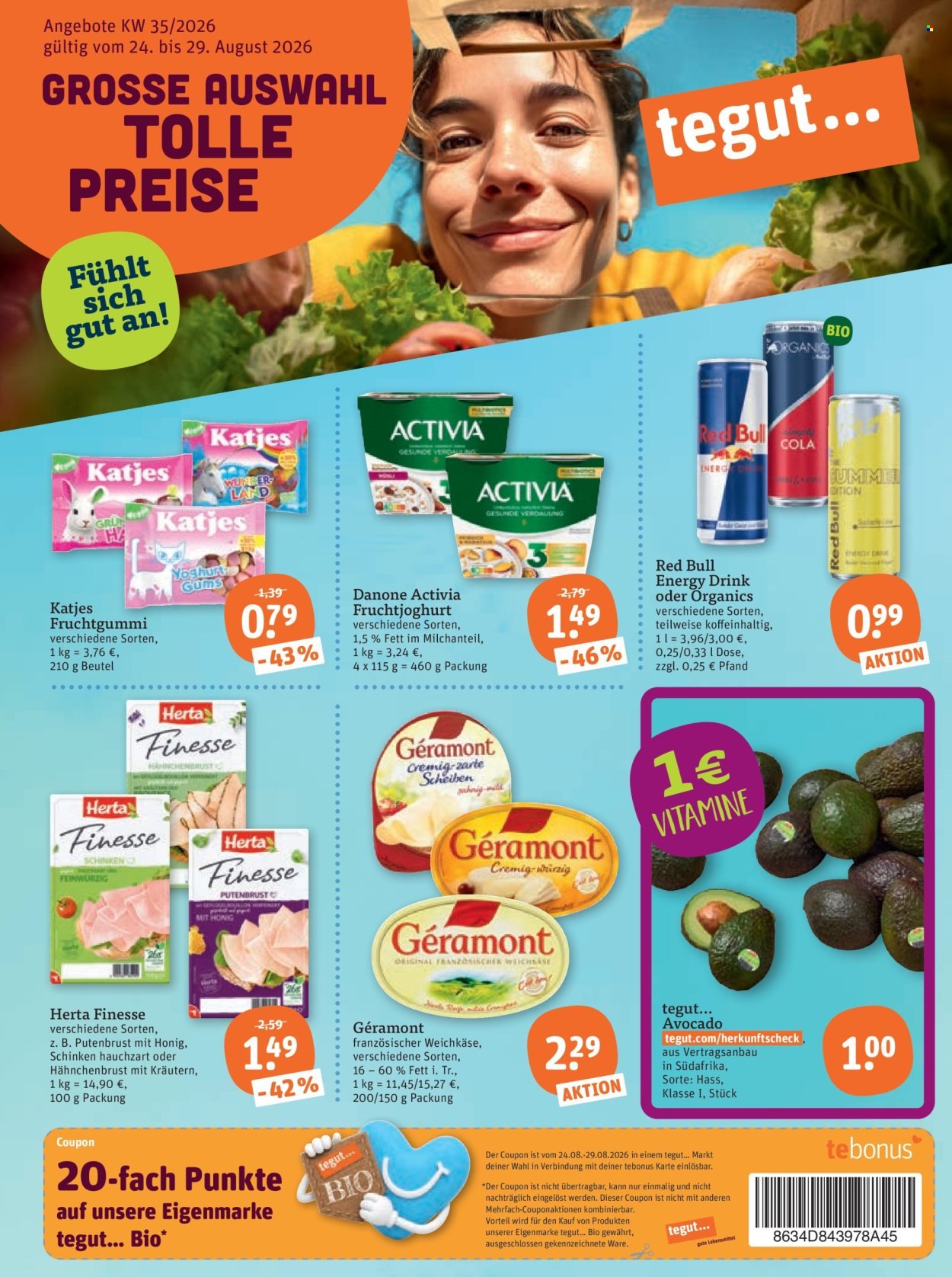TEGUT... Prospekt - Ab Montag 24.08.2026