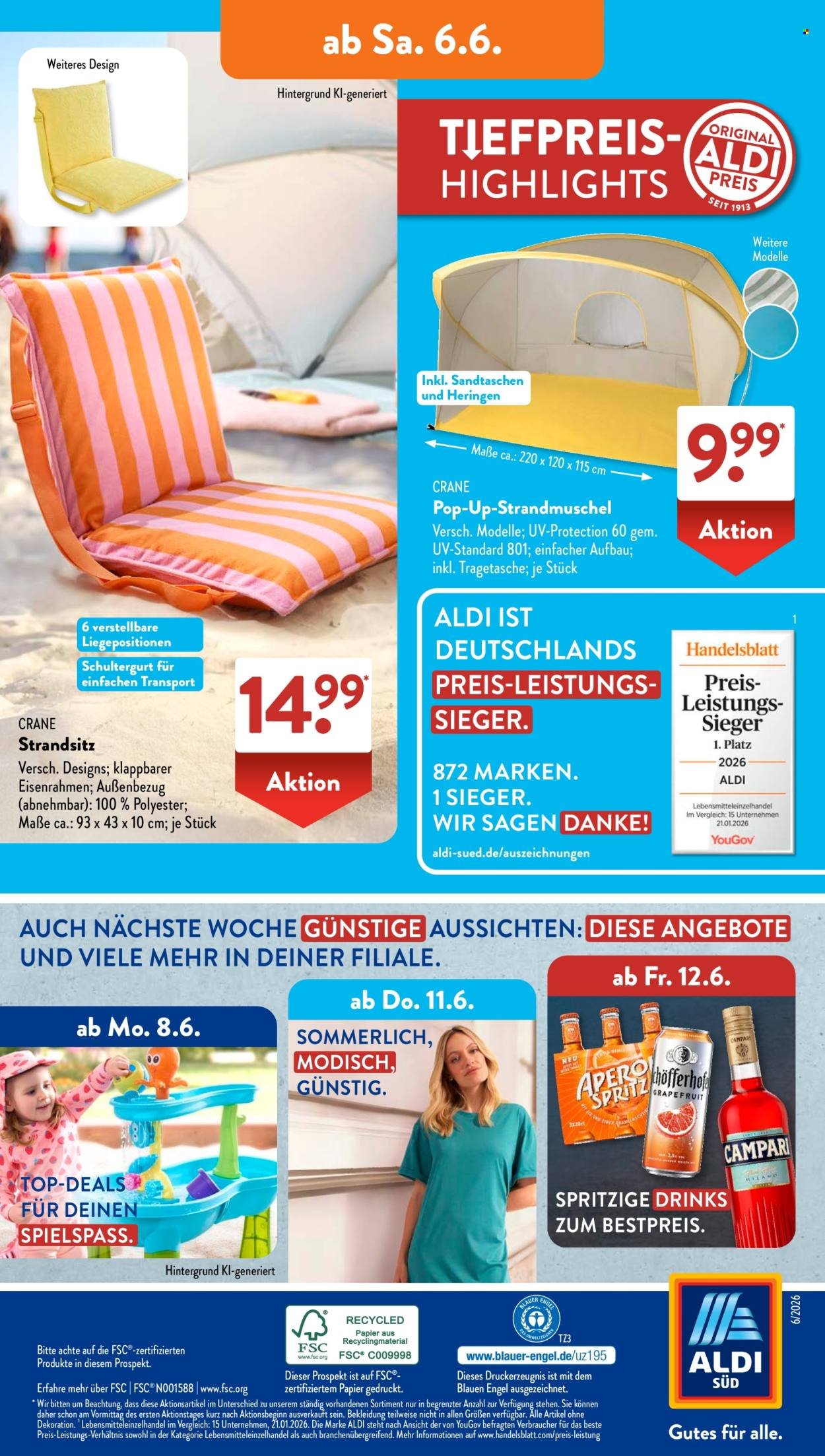 ALDI SÜD Prospekt - Ab Montag 1.06.2026 (2026-06-01 - 2026-06-06)