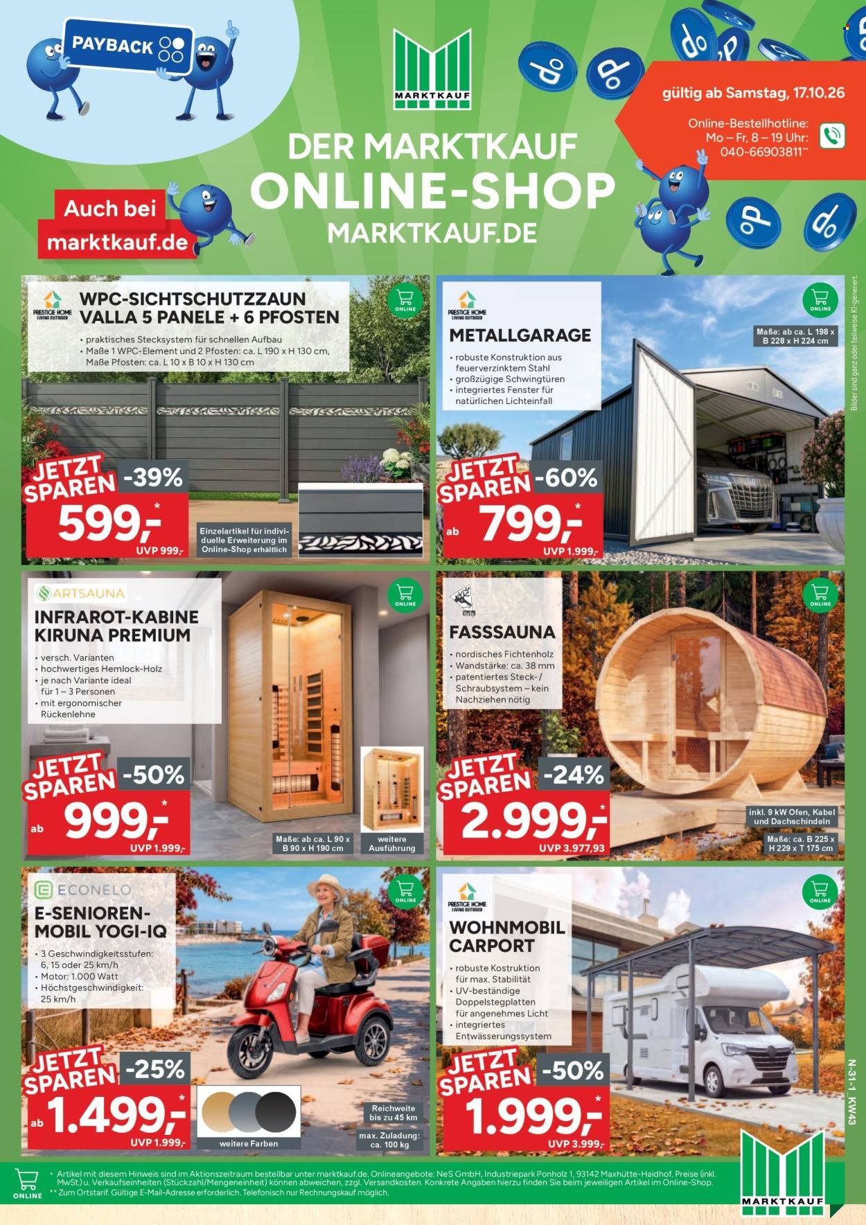 MARKTKAUF Prospekt - Ab Montag 19.10.2026