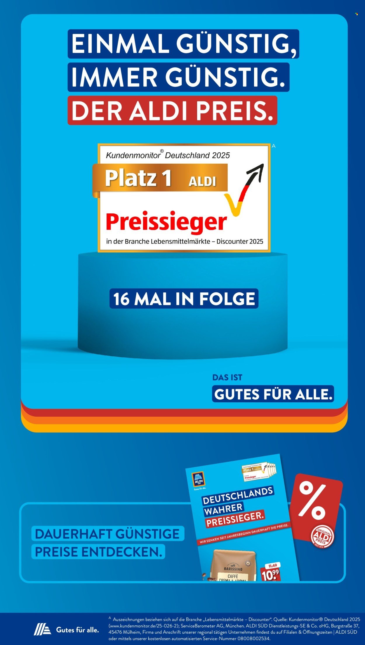 ALDI SÜD Prospekt - Ab Montag 27.07.2026