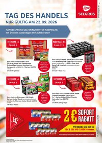 SELGROS Prospekt - Tag des Handels