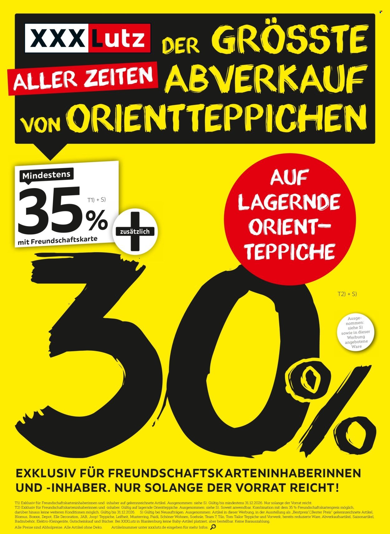 XXXLUTZ Prospekt - Bis zu 74% sparen!