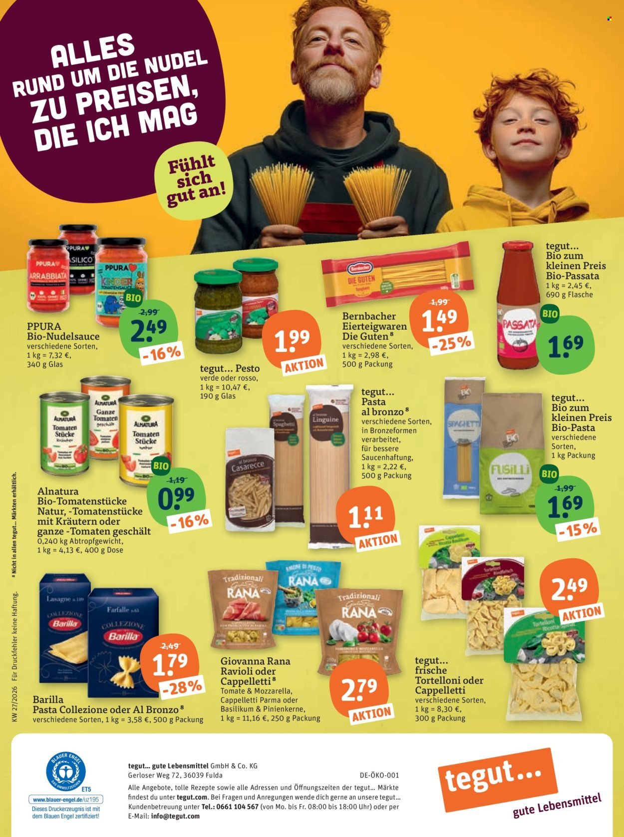 TEGUT... Prospekt - Ab Montag 29.06.2026