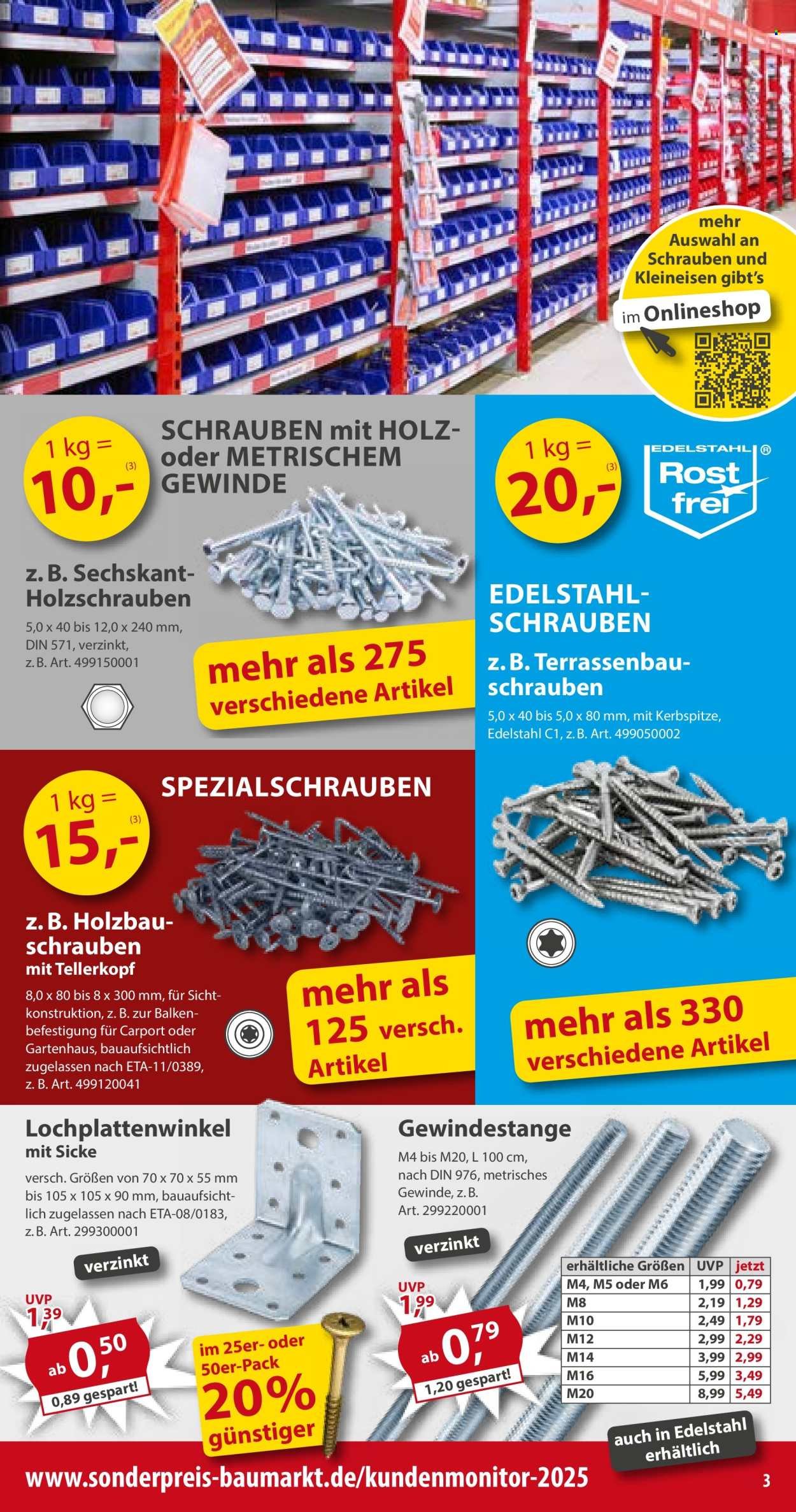 SONDERPREIS-BAUMARKT Prospekt - Ab Samstag 18.07.2026