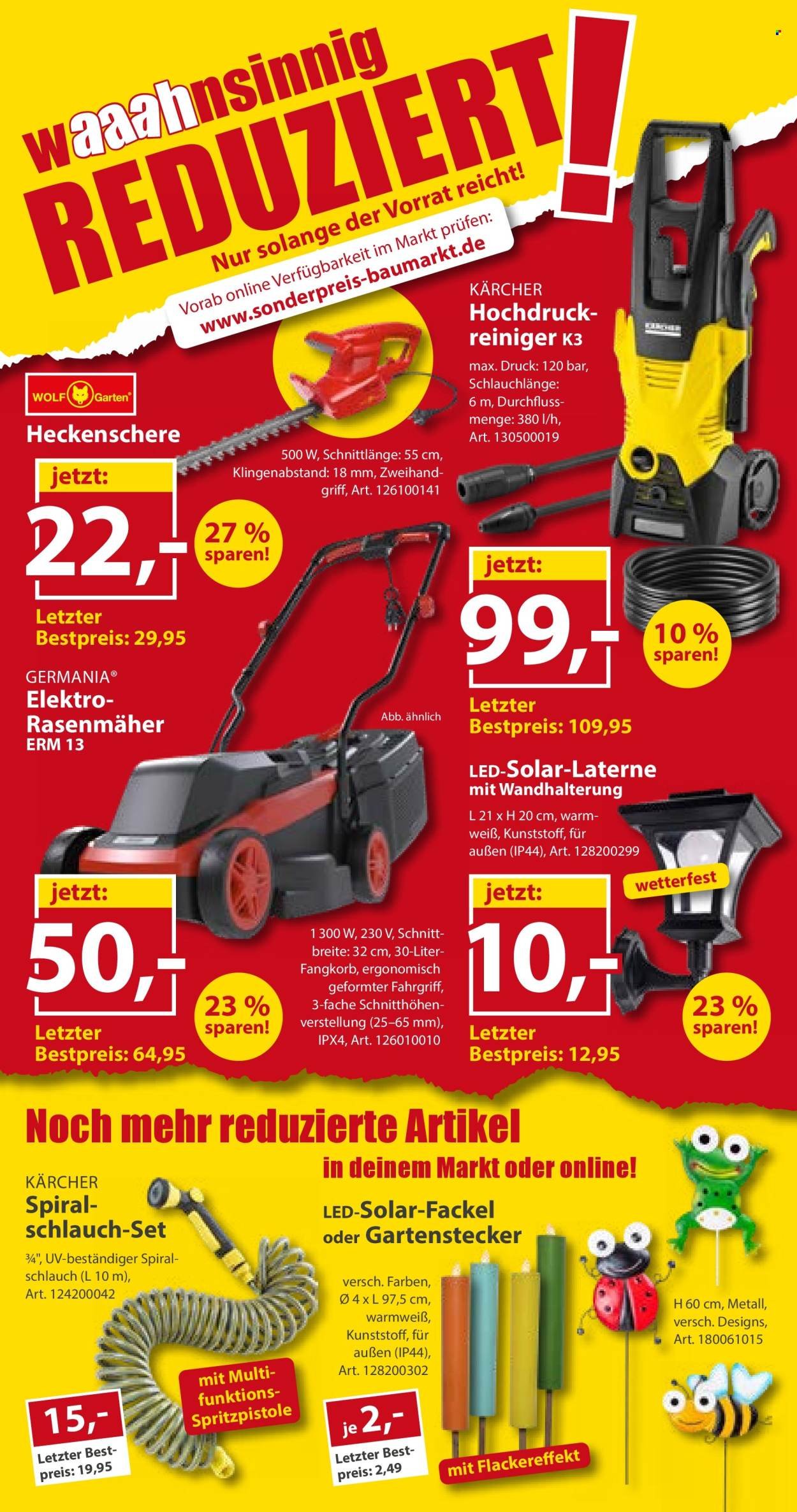 SONDERPREIS-BAUMARKT Prospekt - Ab Samstag 18.07.2026