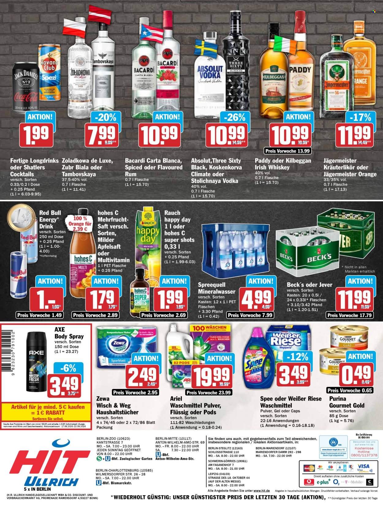 HIT Prospekt - Ab Montag 17.08.2026