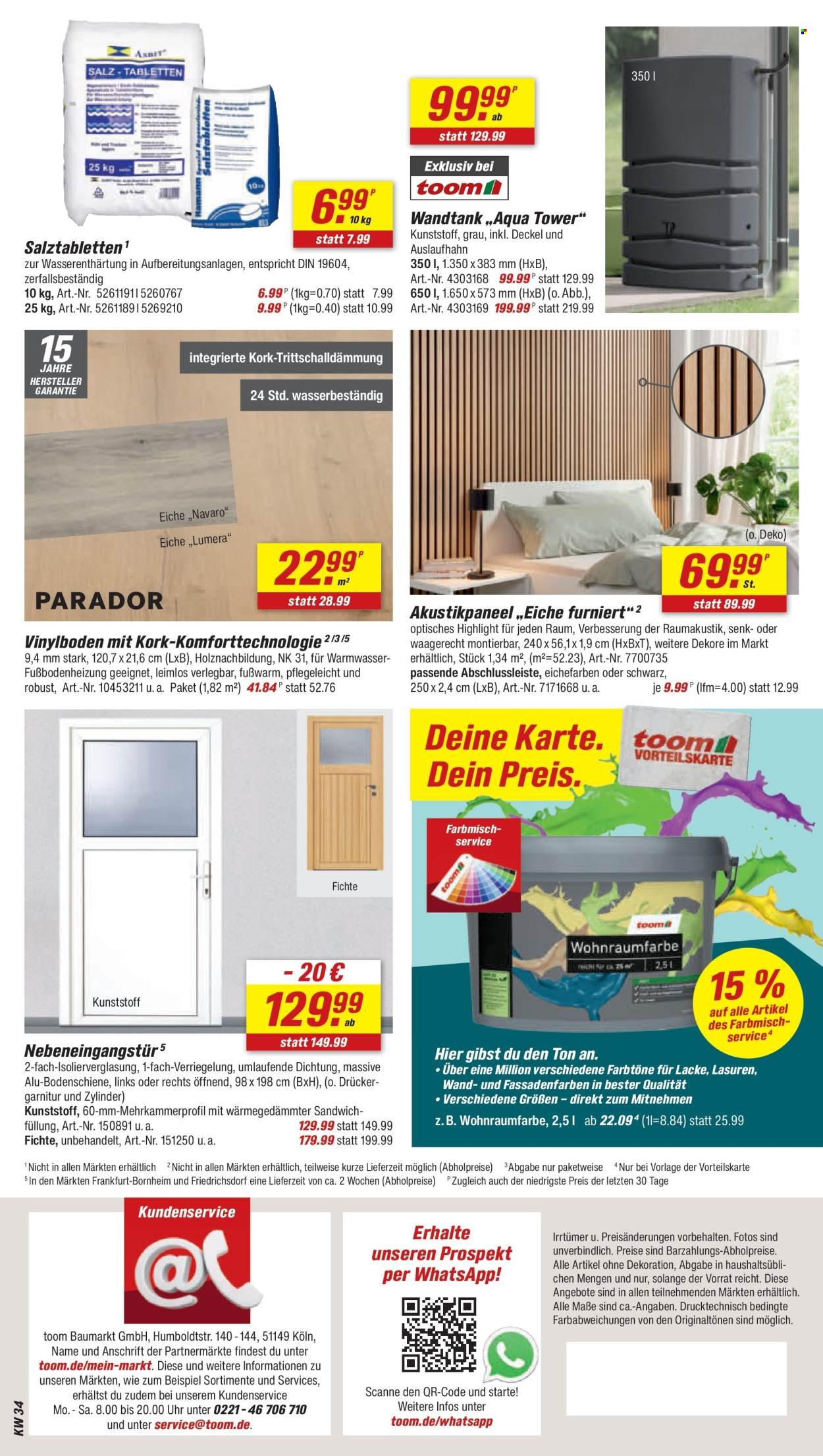 TOOM BAUMARKT Prospekt - Ab Samstag 15.08.2026