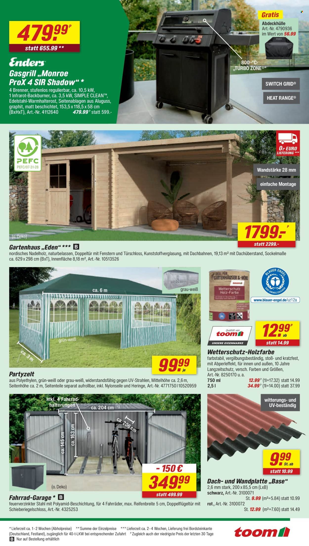 TOOM BAUMARKT Prospekt - Ab Samstag 15.08.2026