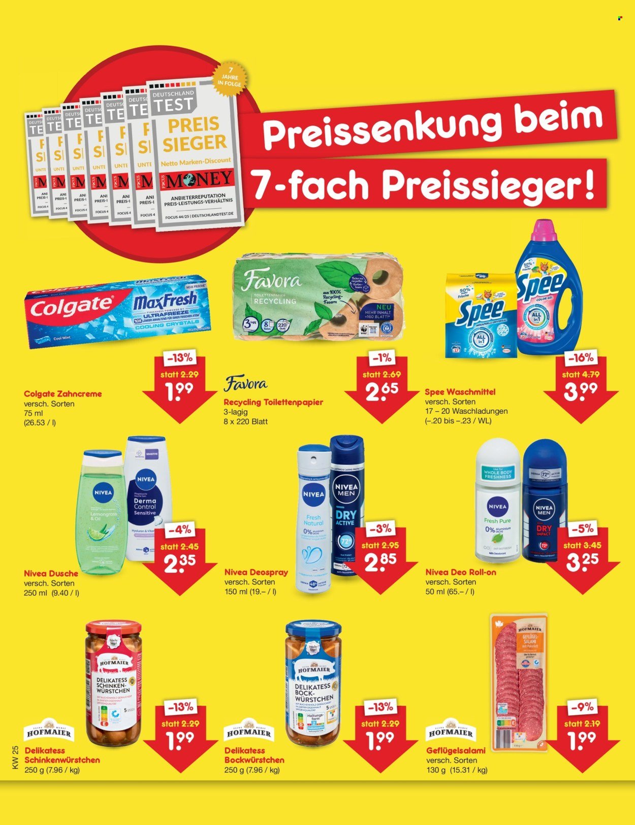 NETTO MARKEN-DISCOUNT Angebote - Preissenkung auf Dauer